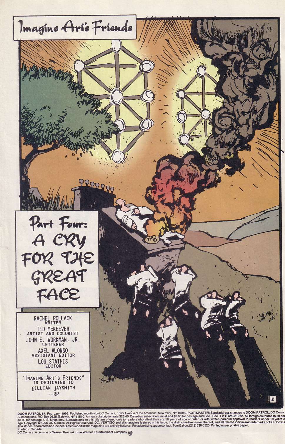 Read online Doom Patrol (1987) comic -  Issue #87 - 3