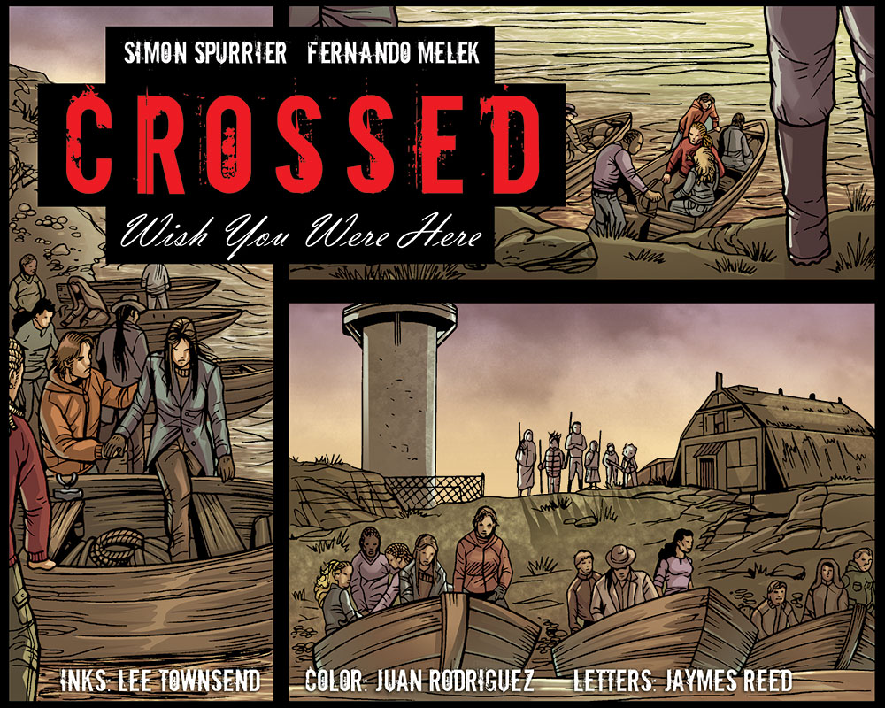 Crossed: Wish You Were Here - Volume 3 issue 17 - Page 1