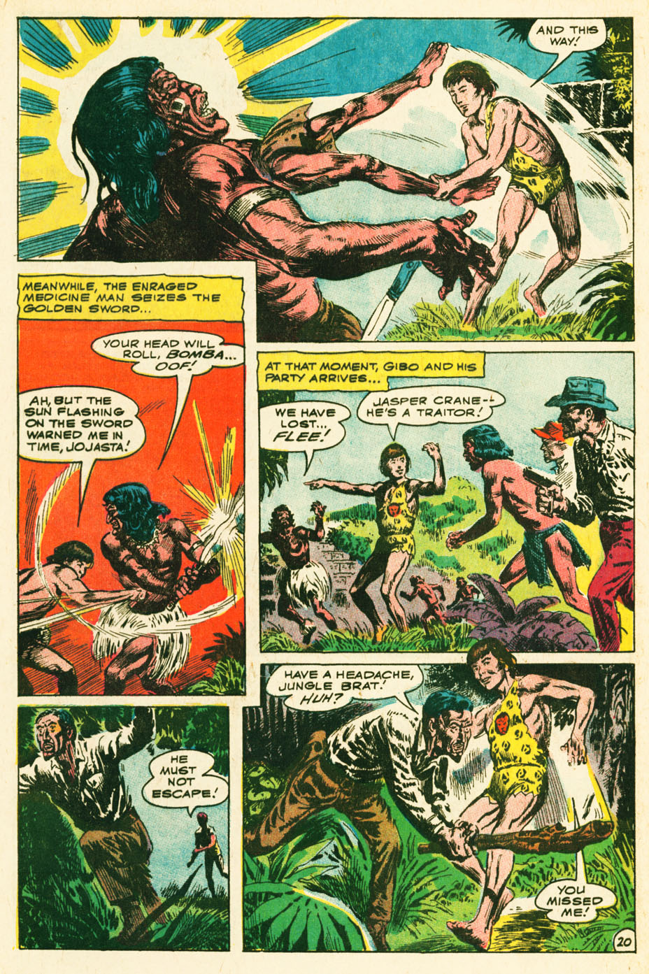 Read online Bomba, The Jungle Boy comic -  Issue #1 - 26