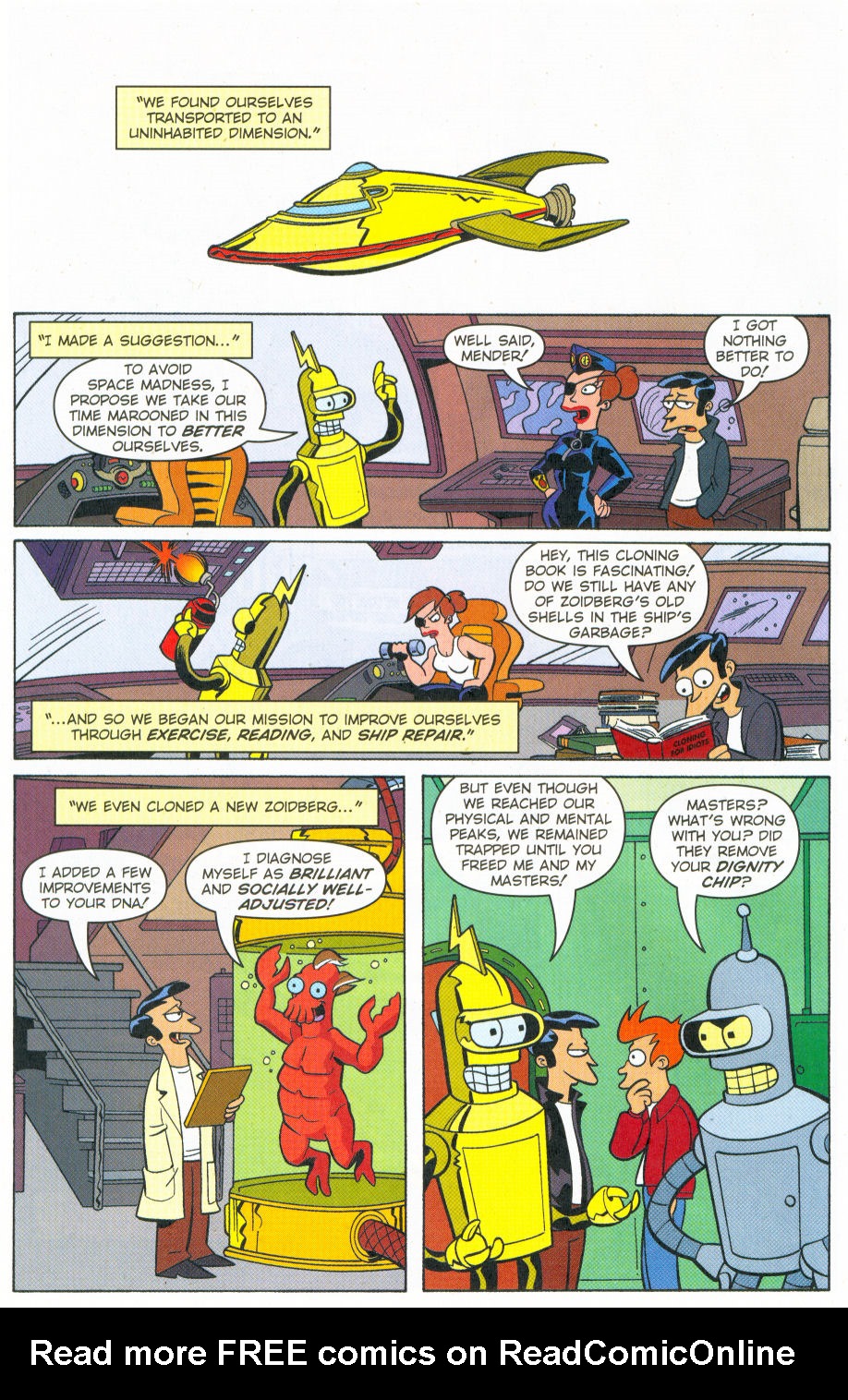Read online Futurama Comics comic -  Issue #23 - 9