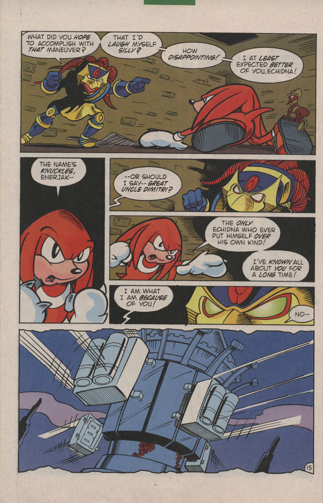 Read online Sonic's Friendly Nemesis, Knuckles comic -  Issue #3 - 22