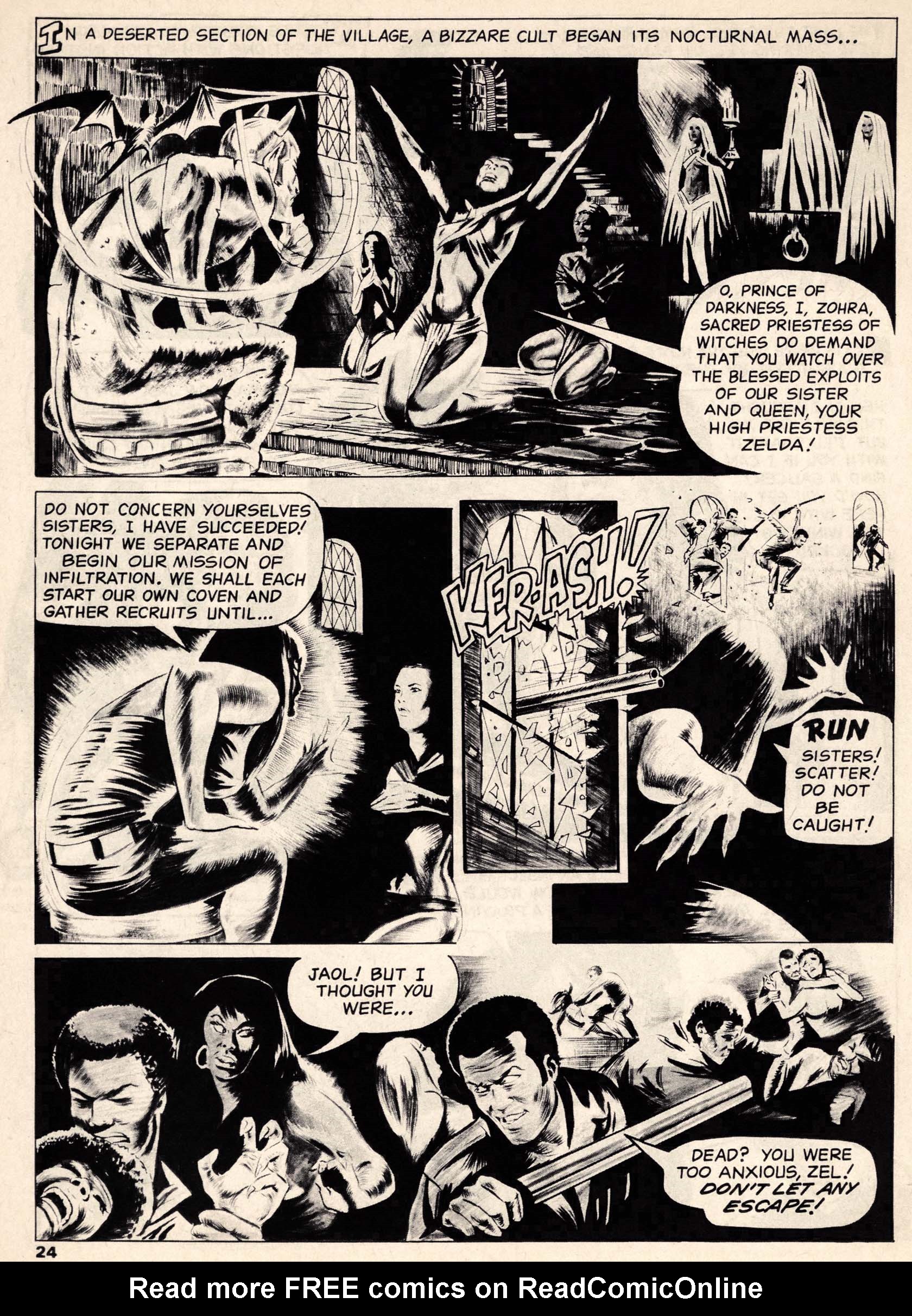 Read online Vampirella (1969) comic -  Issue #7 - 24