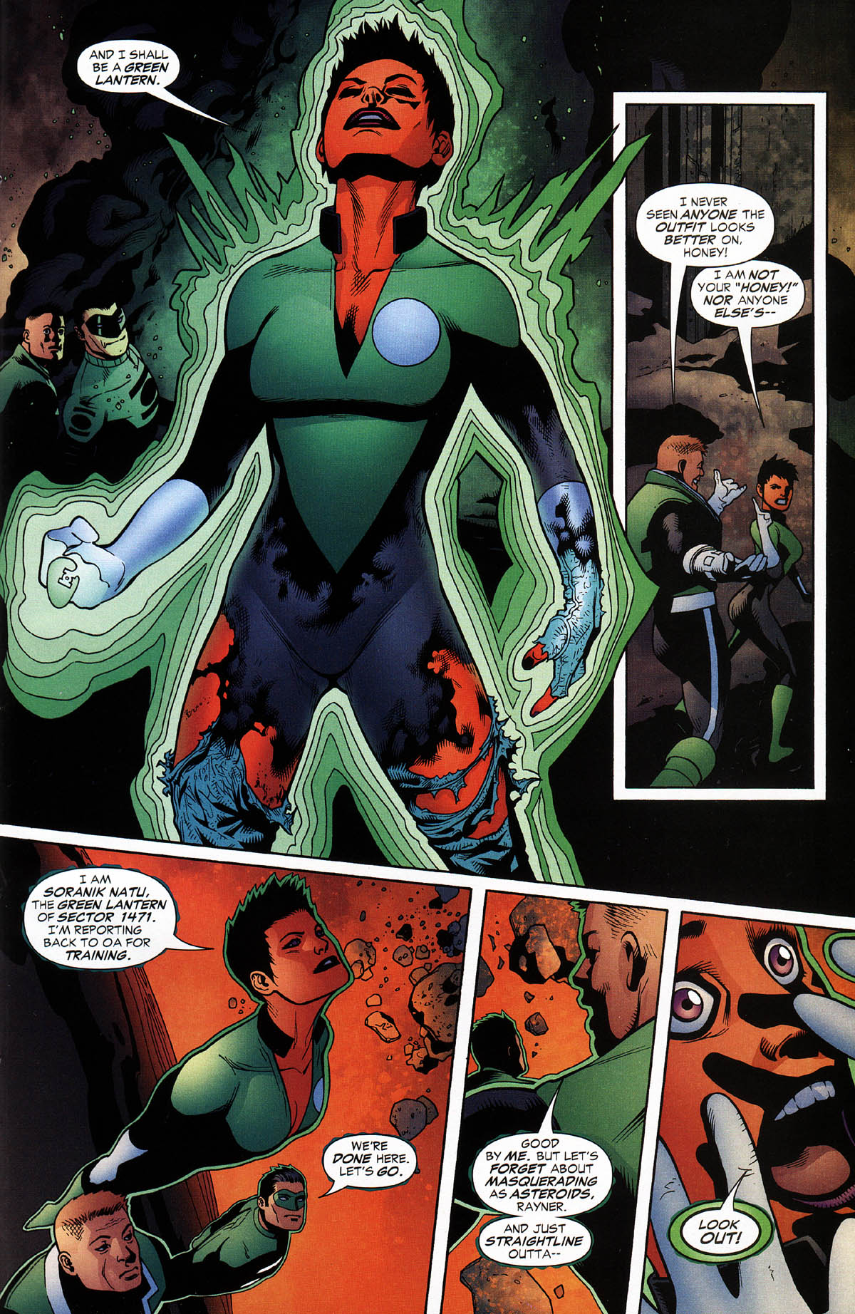 Read online Green Lantern Corps: Recharge comic -  Issue #3 - 16