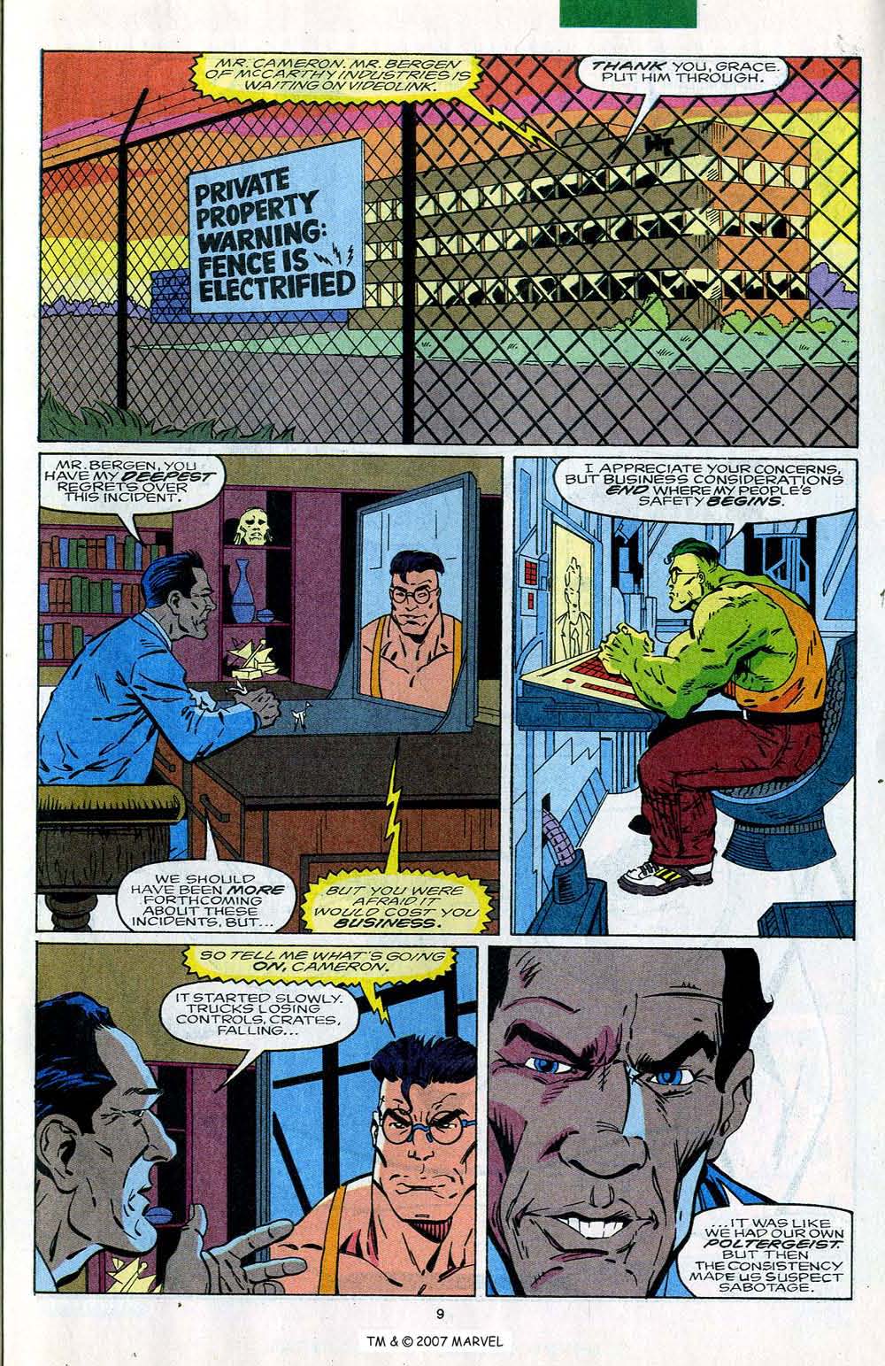 Read online The Incredible Hulk Annual comic -  Issue #19 - 11