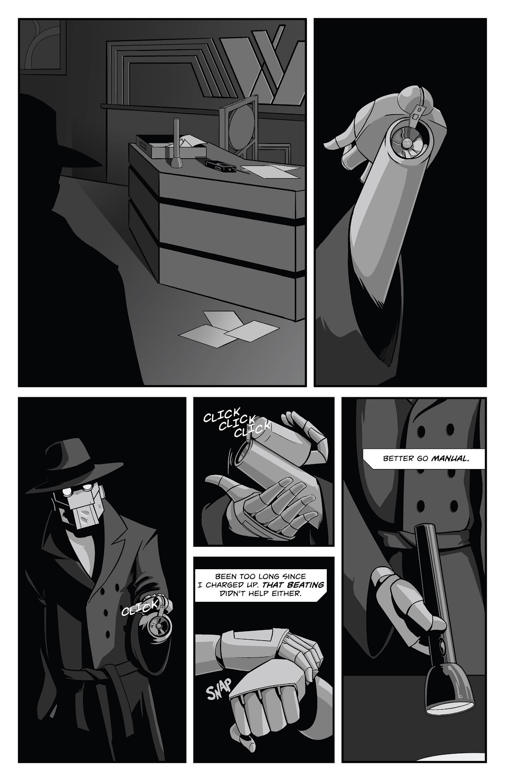 Copernicus Jones: Robot Detective issue 2 - Page 11