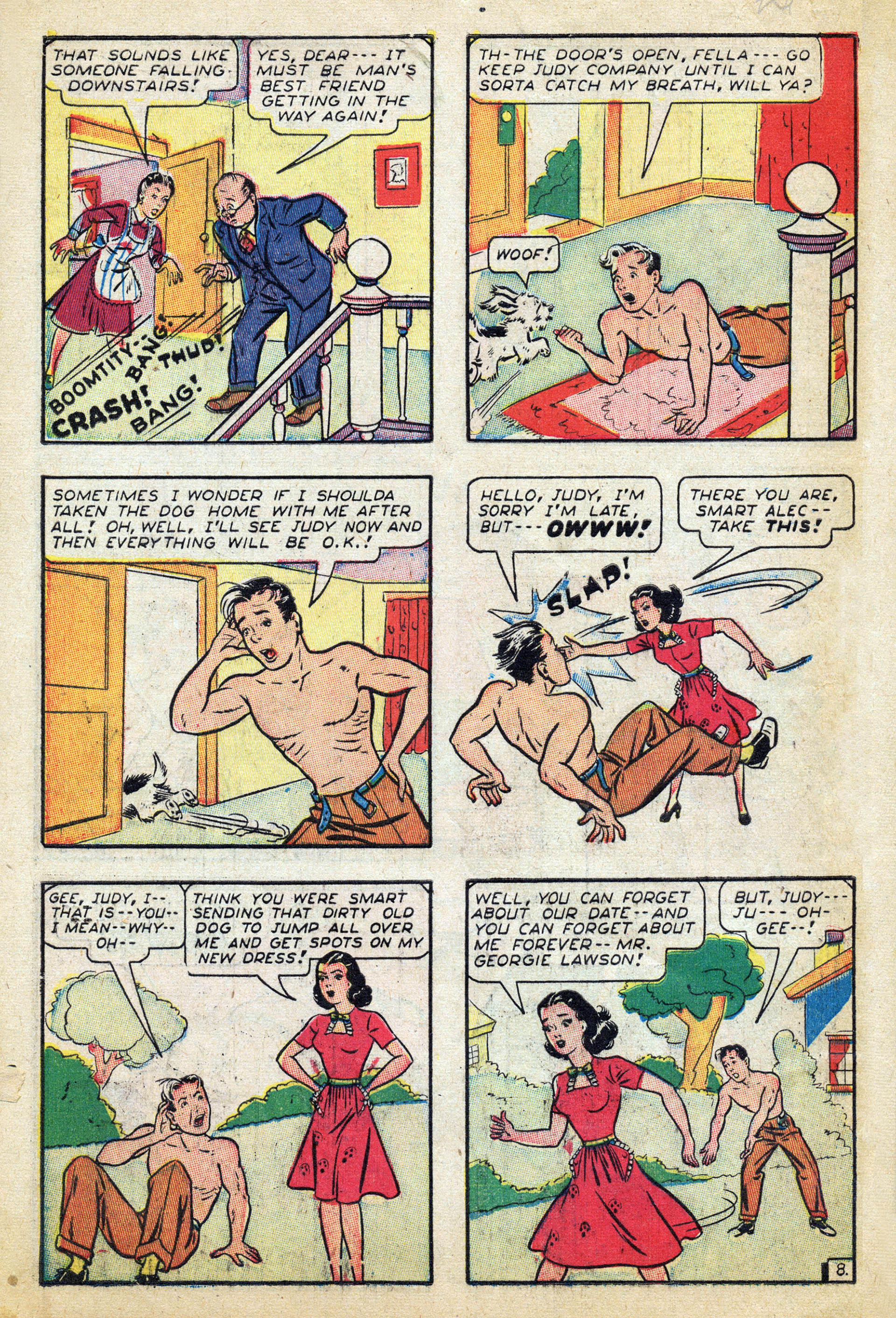 Read online Georgie Comics (1945) comic -  Issue #1 - 10