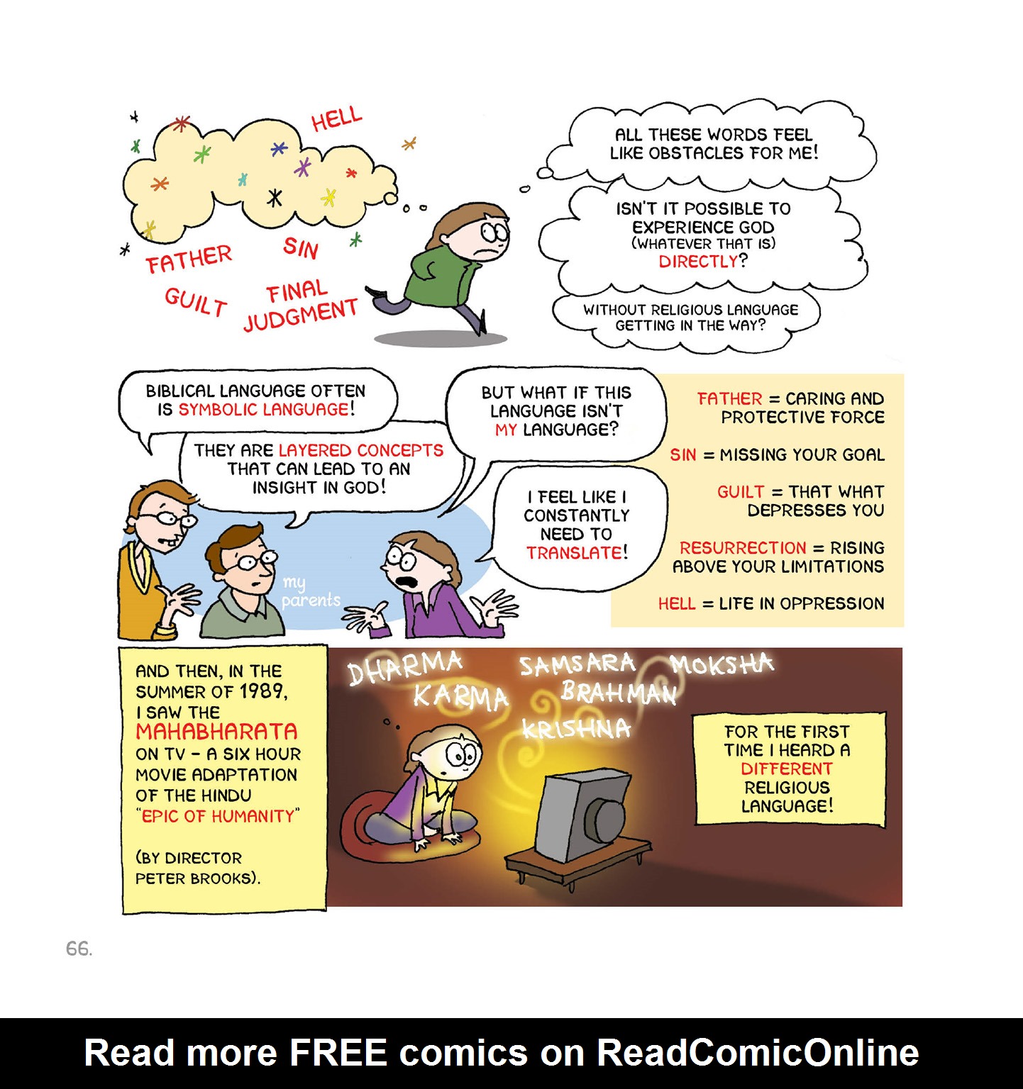 Read online Religion: A Discovery in Comics comic -  Issue # TPB - 67