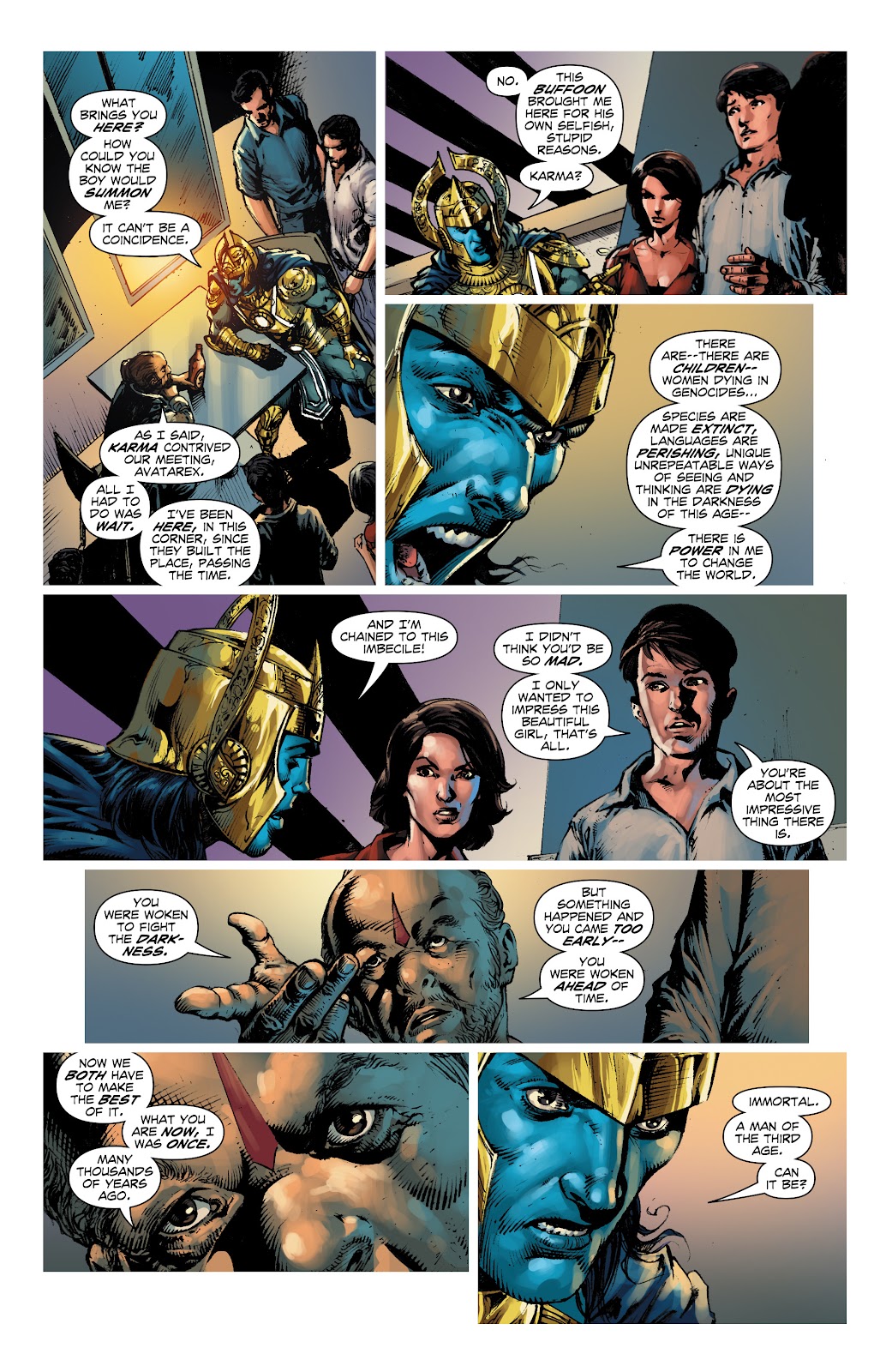 Grant Morrison's Avatarex: Destroyer of Darkness issue 3 - Page 17