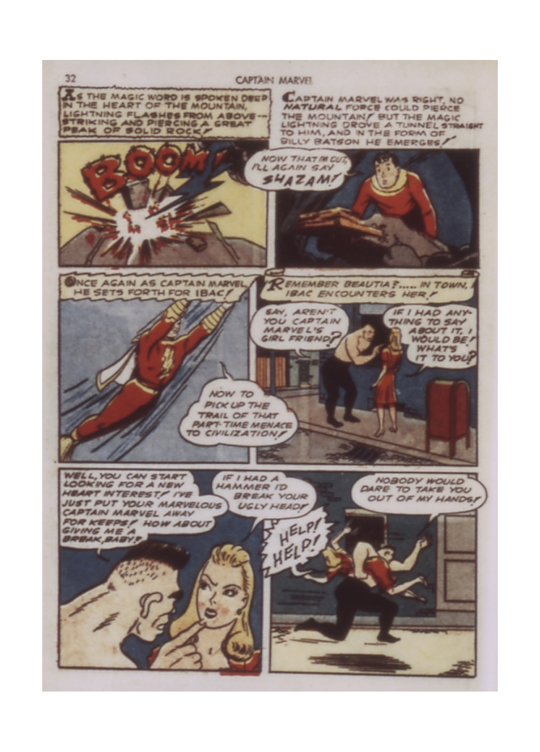 Read online Captain Marvel Adventures comic -  Issue #9 - 32