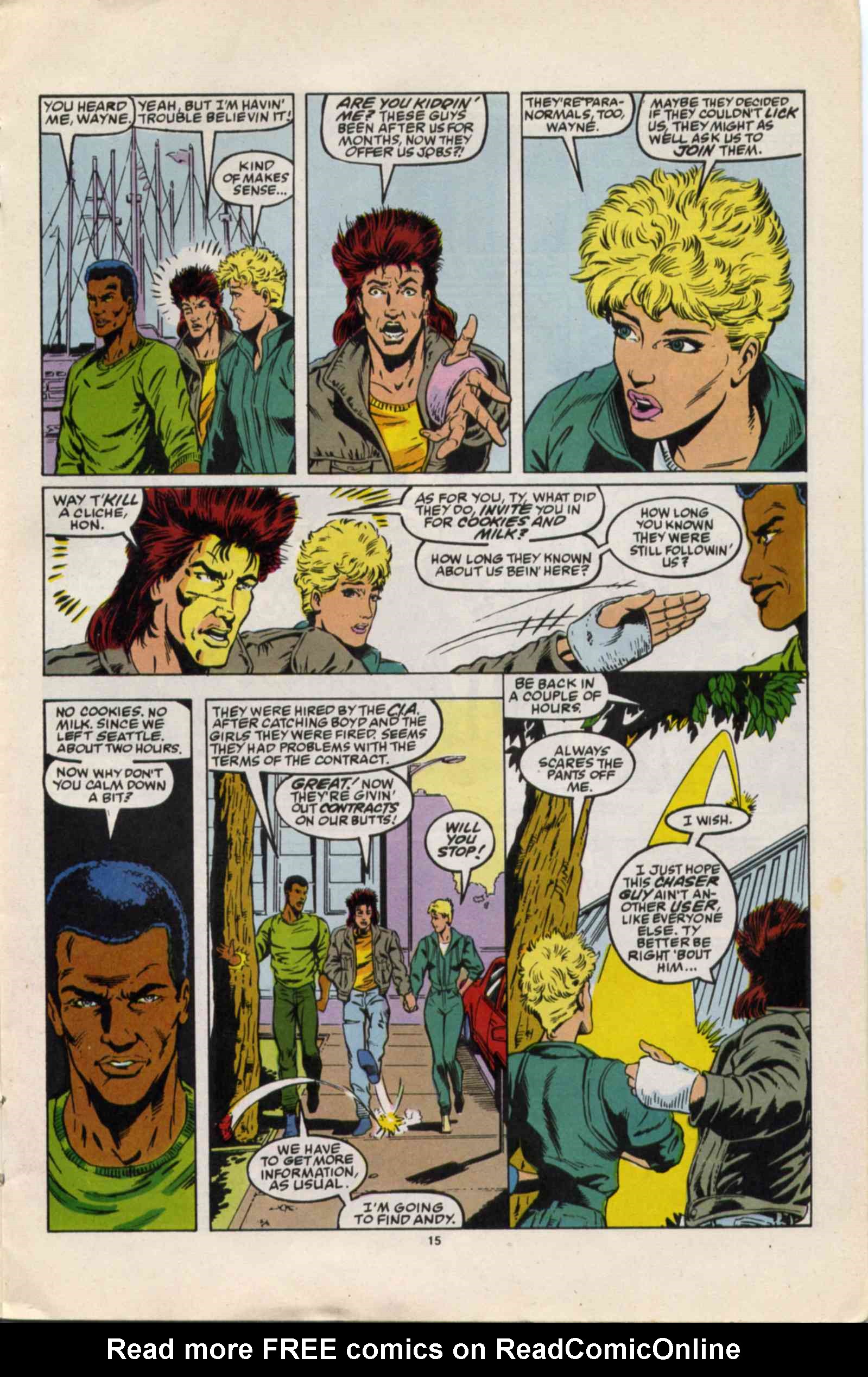 Read online Psi-Force comic -  Issue #20 - 17