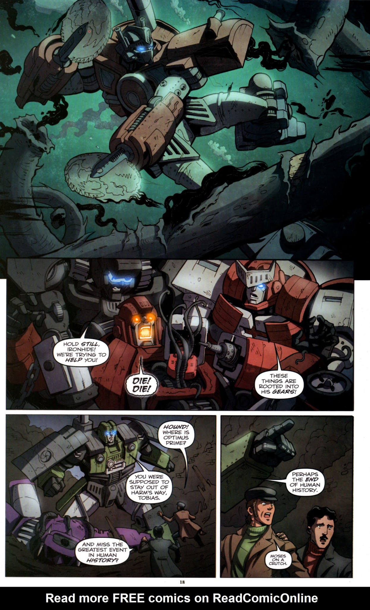 Read online Infestation 2: Transformers comic -  Issue #2 - 20