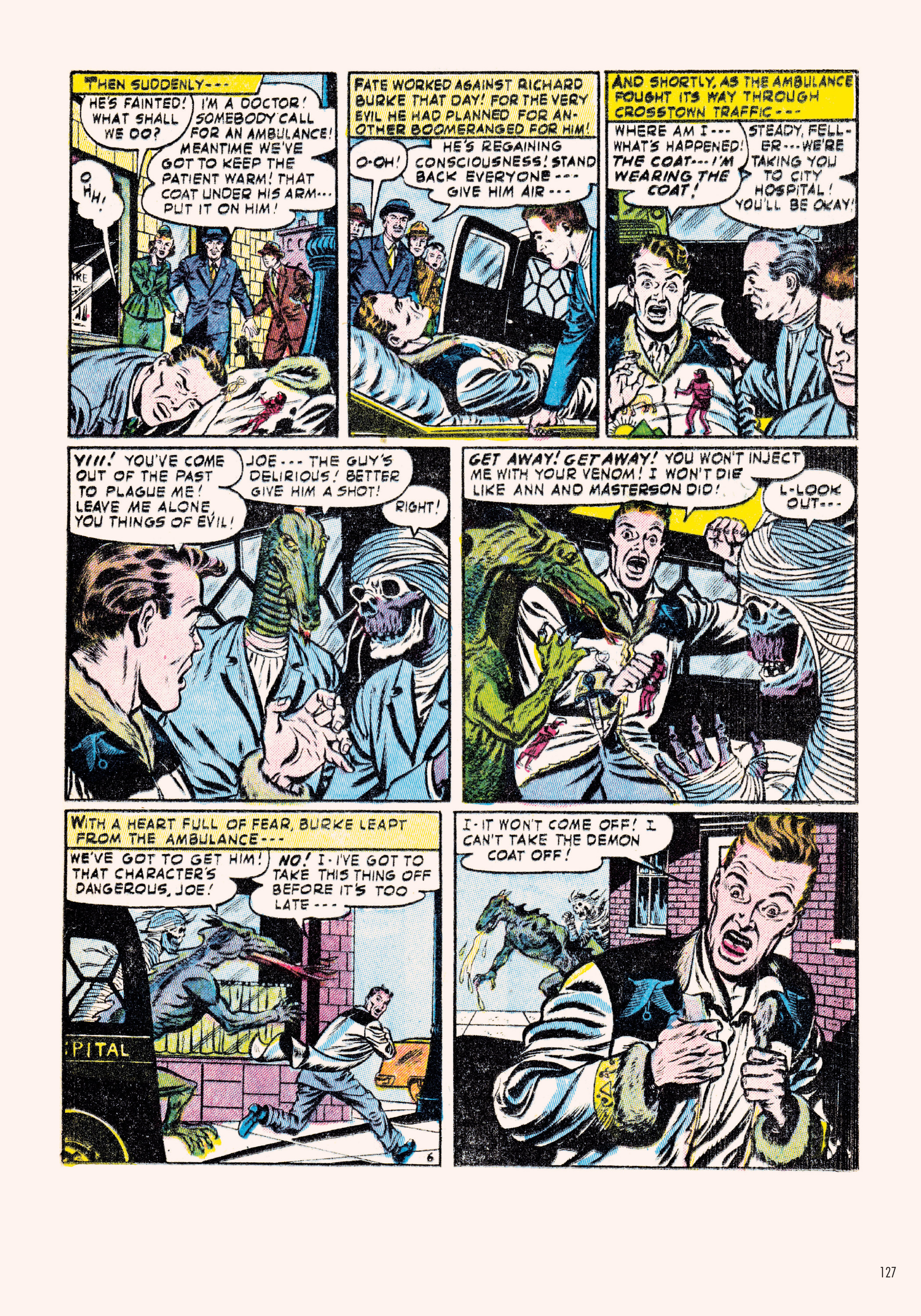 Read online Classic Monsters of Pre-Code Horror Comics: Mummies comic -  Issue # TPB - 127