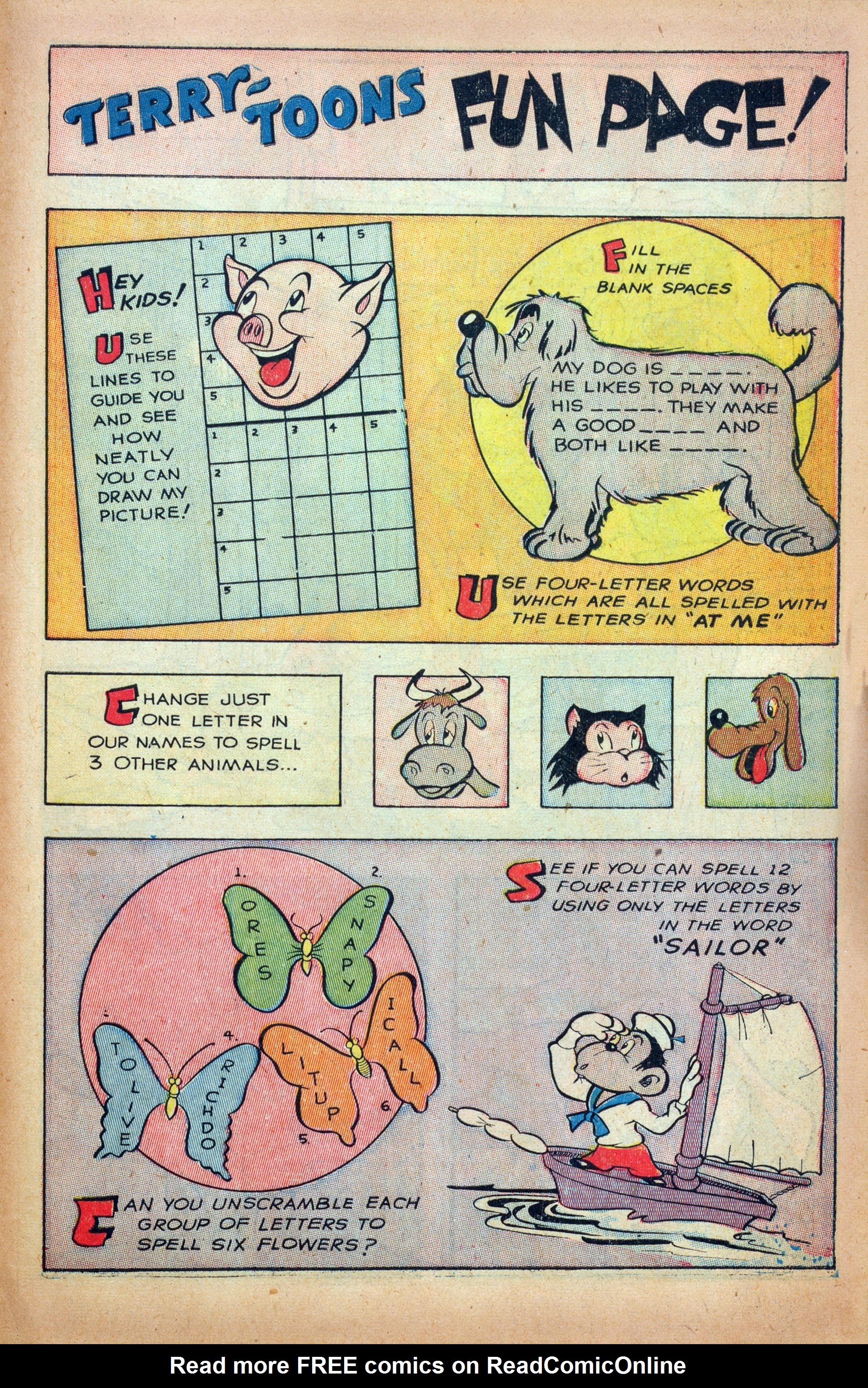 Read online Terry-Toons Comics comic -  Issue #42 - 41