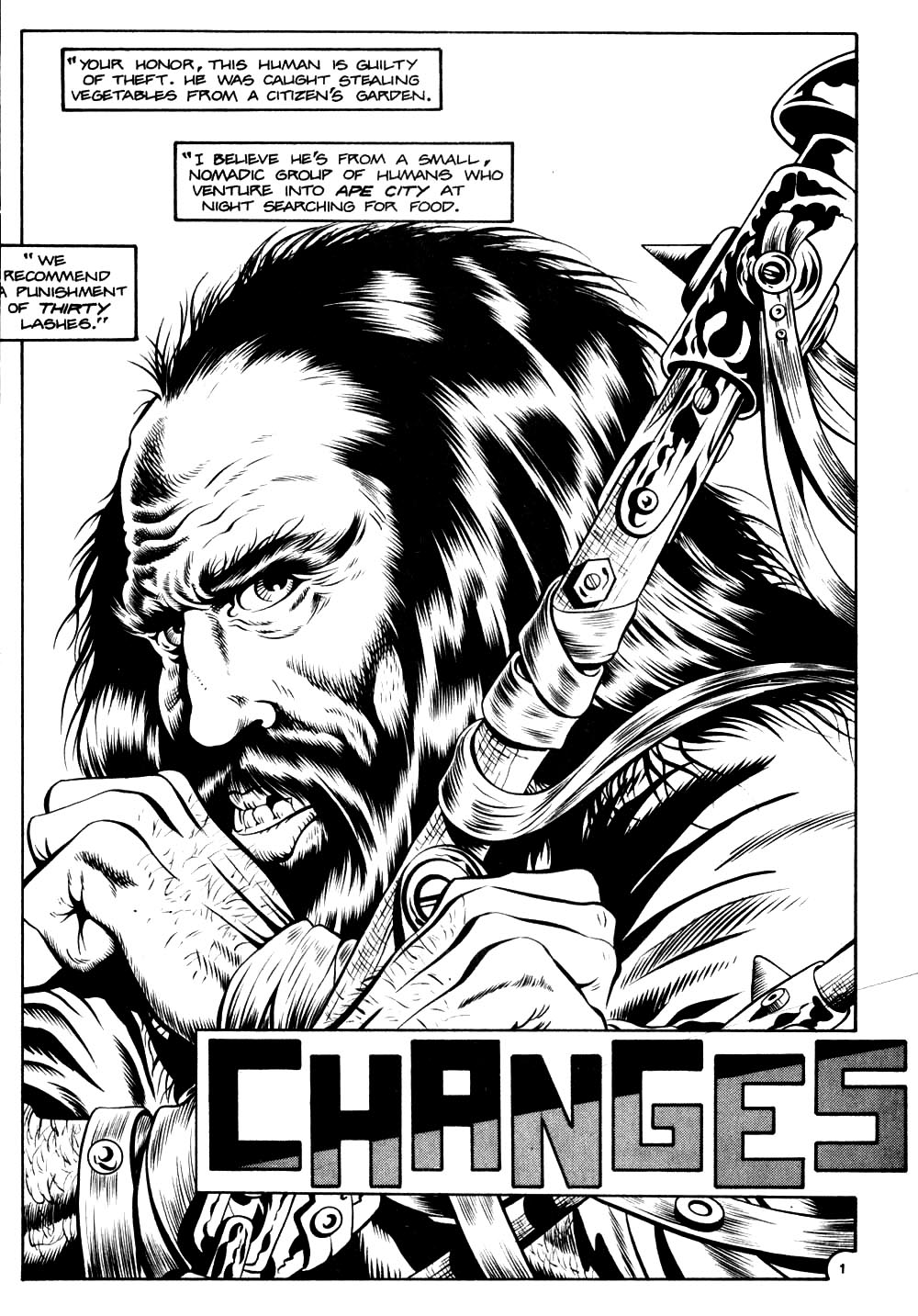 Read online Planet of the Apes (1990) comic -  Issue #9 - 3