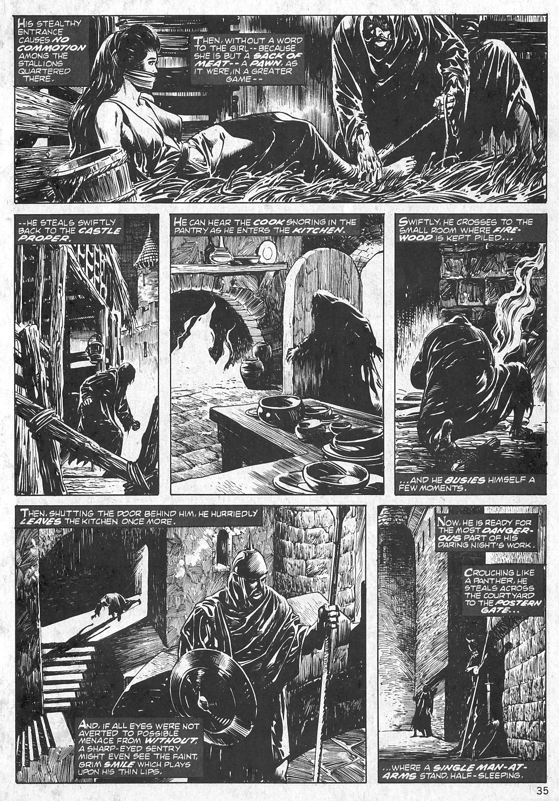 The Savage Sword Of Conan issue 12 - Page 35