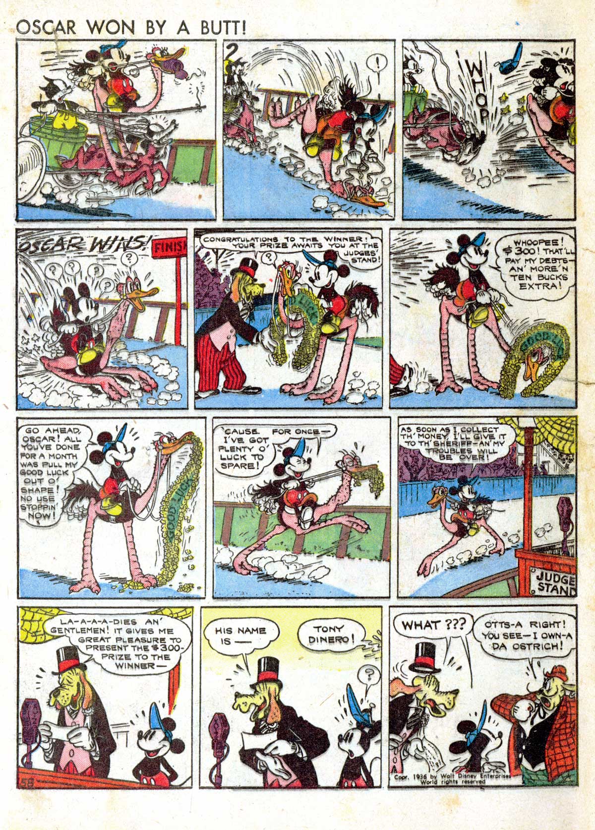 Read online Walt Disney's Comics and Stories comic -  Issue #3 - 68