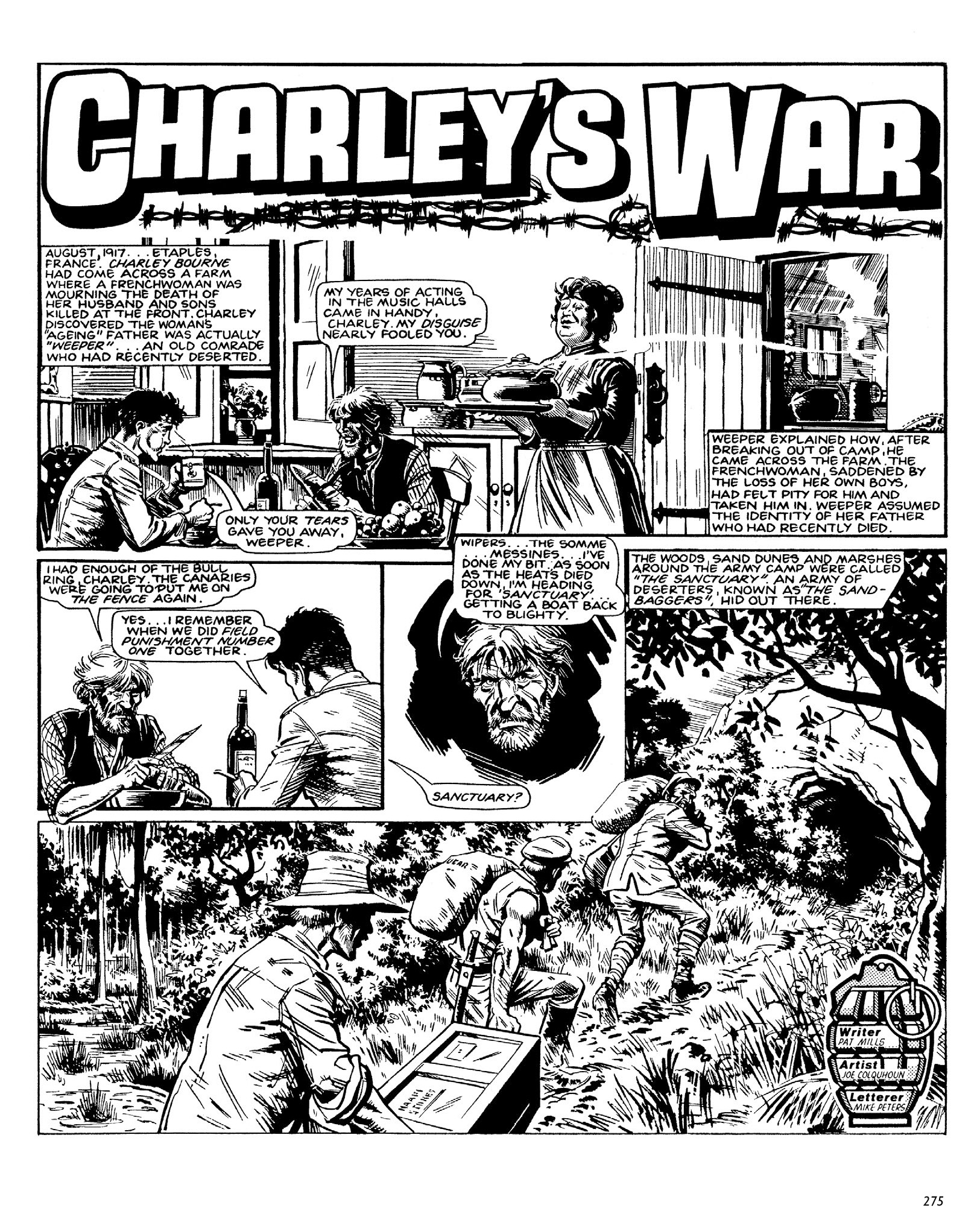 Read online Charley's War: The Definitive Collection comic -  Issue # TPB 2 - 275