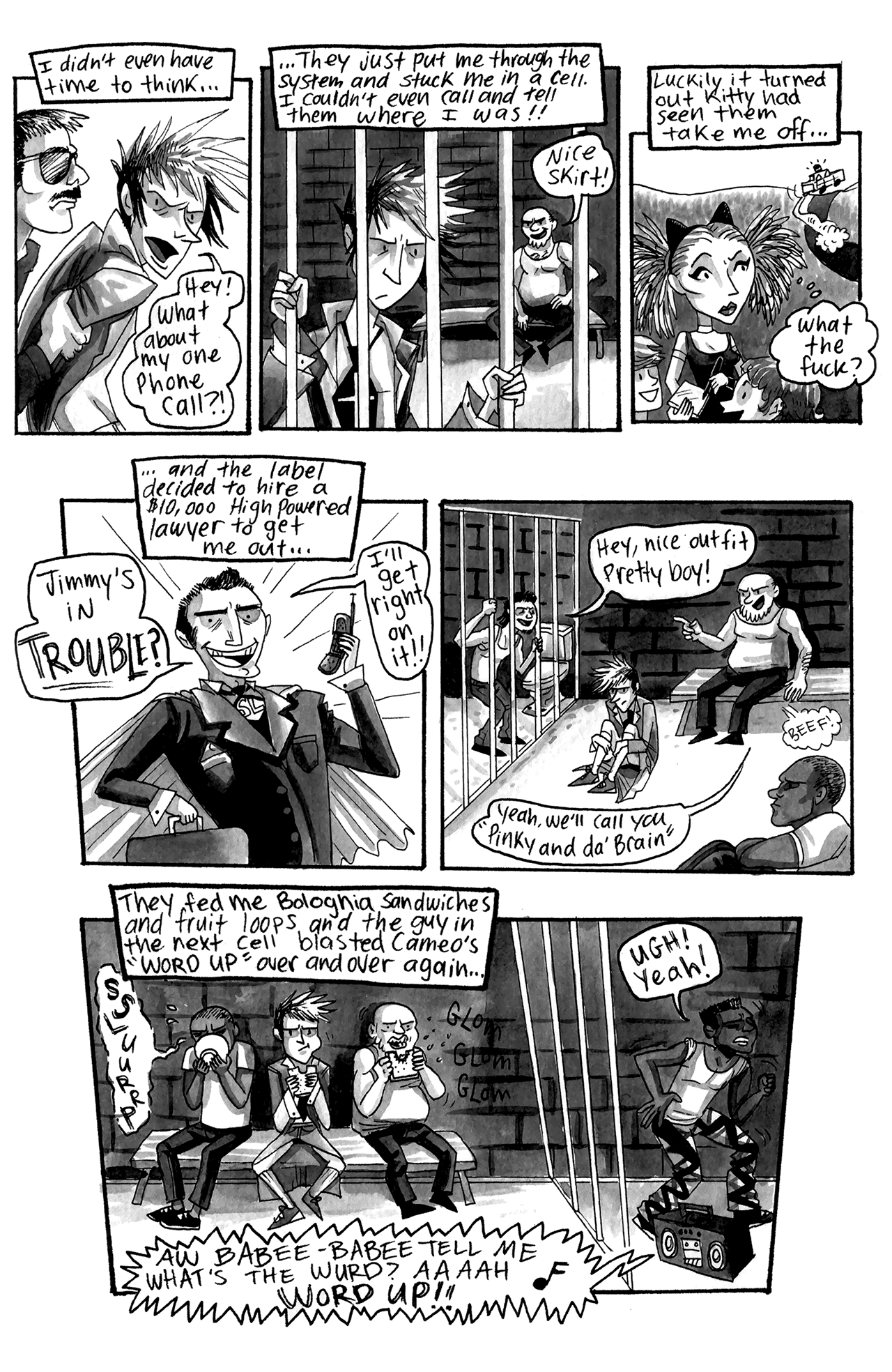 Read online Adventures into Mindless Self Indulgence comic -  Issue # Full - 6