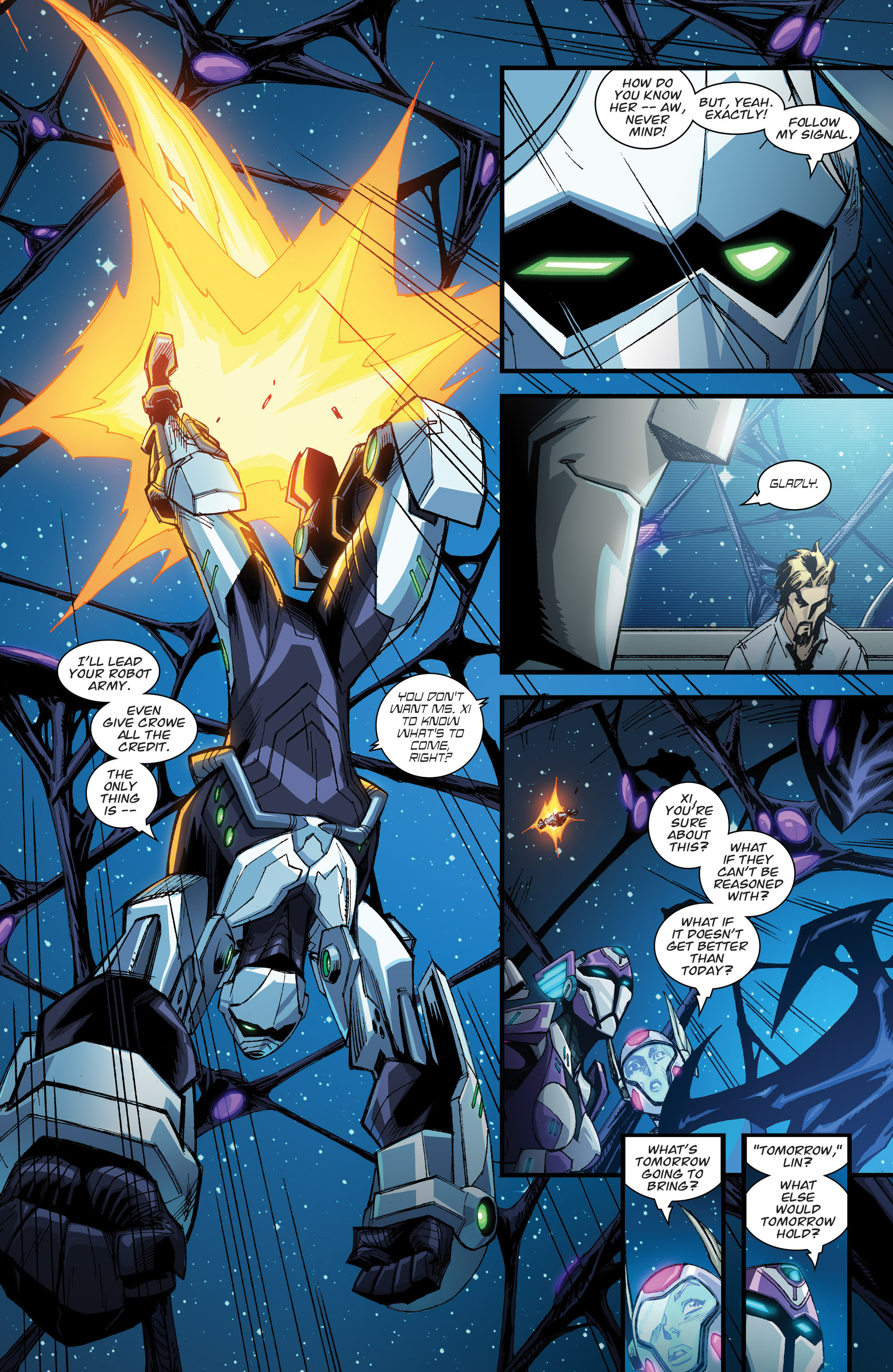 Read online Tech Jacket (2014) comic -  Issue #8 - 19