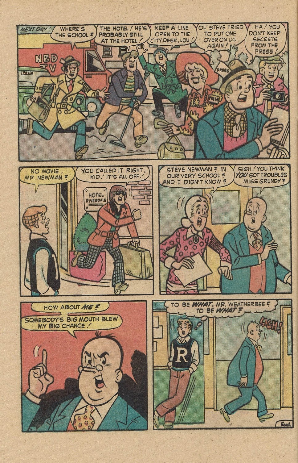 Read online Archie at Riverdale High (1972) comic -  Issue #25 - 32