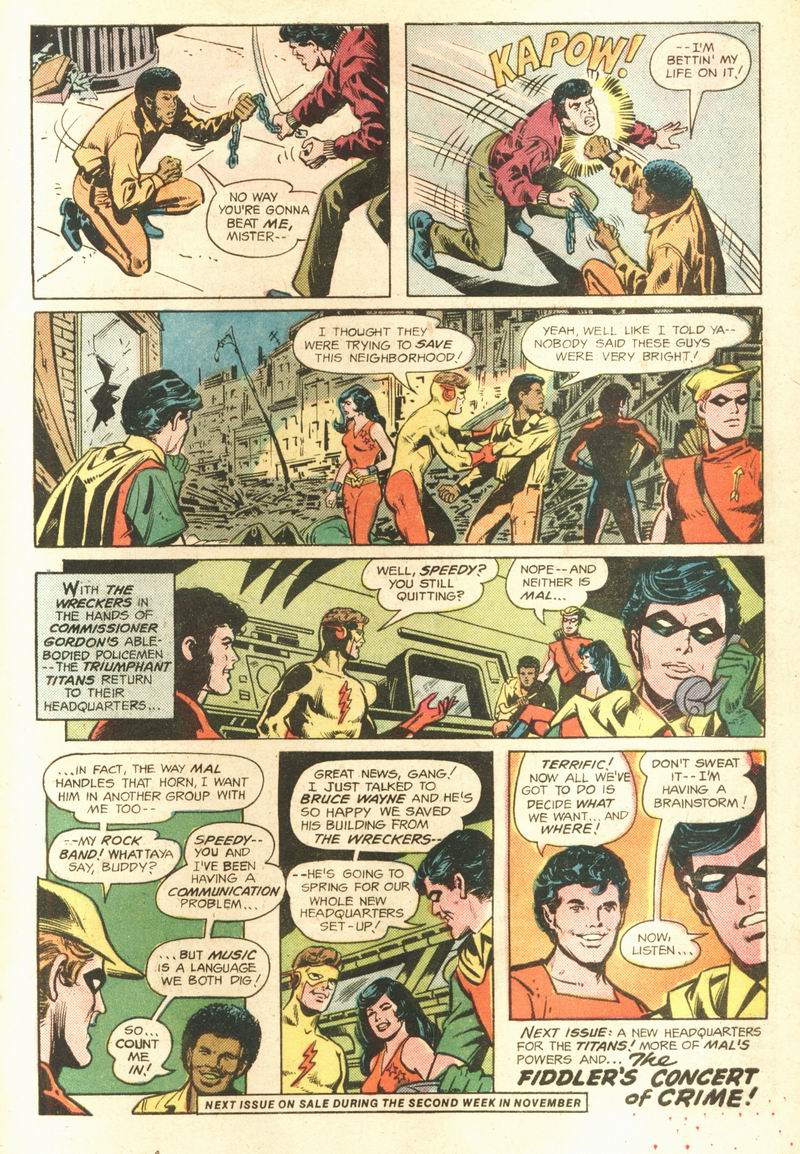Read online Teen Titans (1966) comic -  Issue #45 - 18
