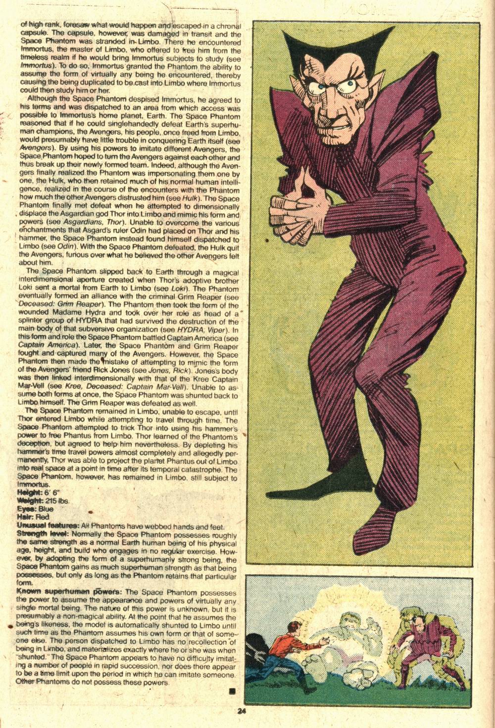 Read online The Official Handbook of the Marvel Universe Deluxe Edition comic -  Issue #12 - 26