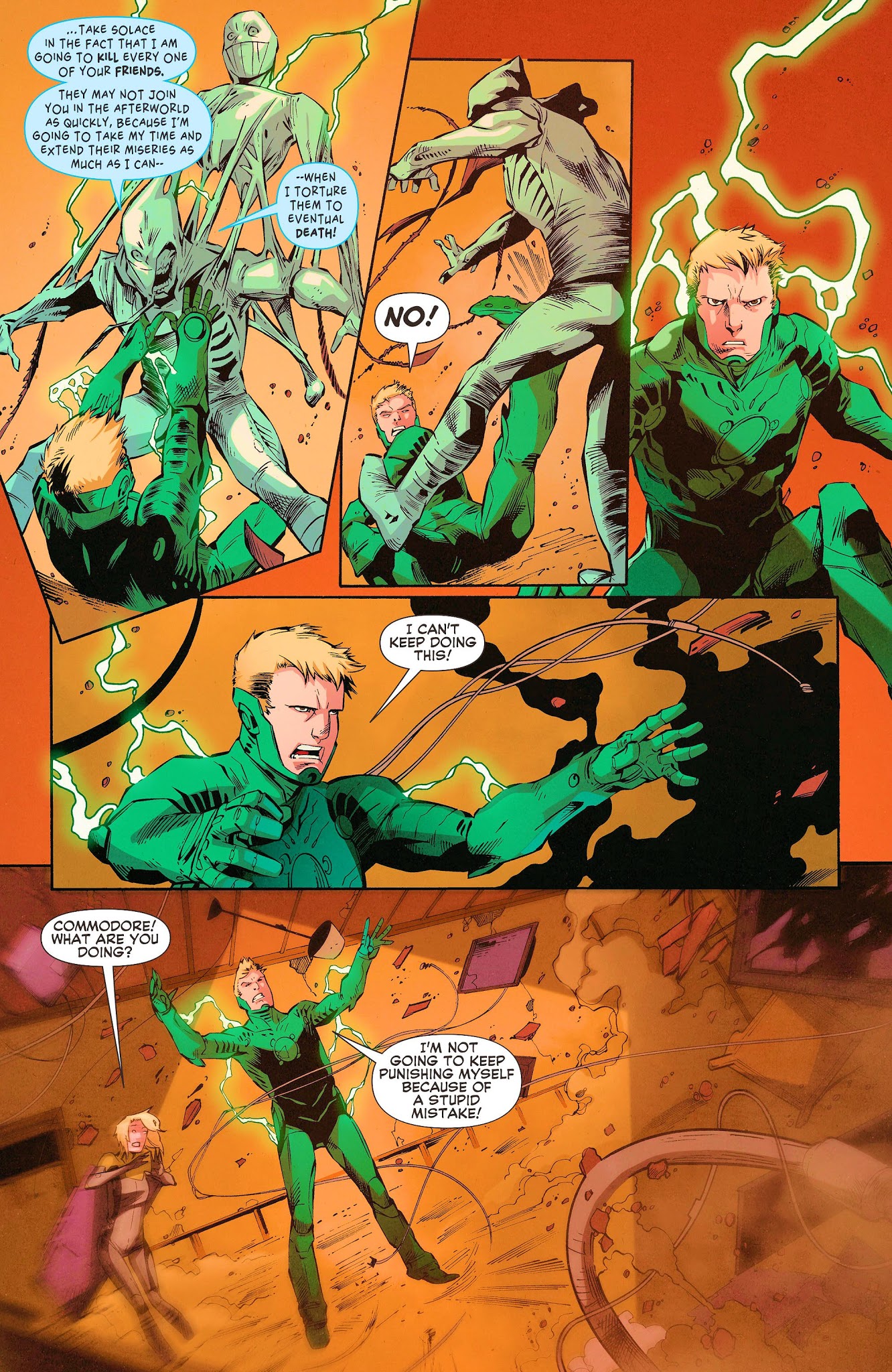 Read online The Green Team: Teen Trillionaires comic -  Issue #8 - 12
