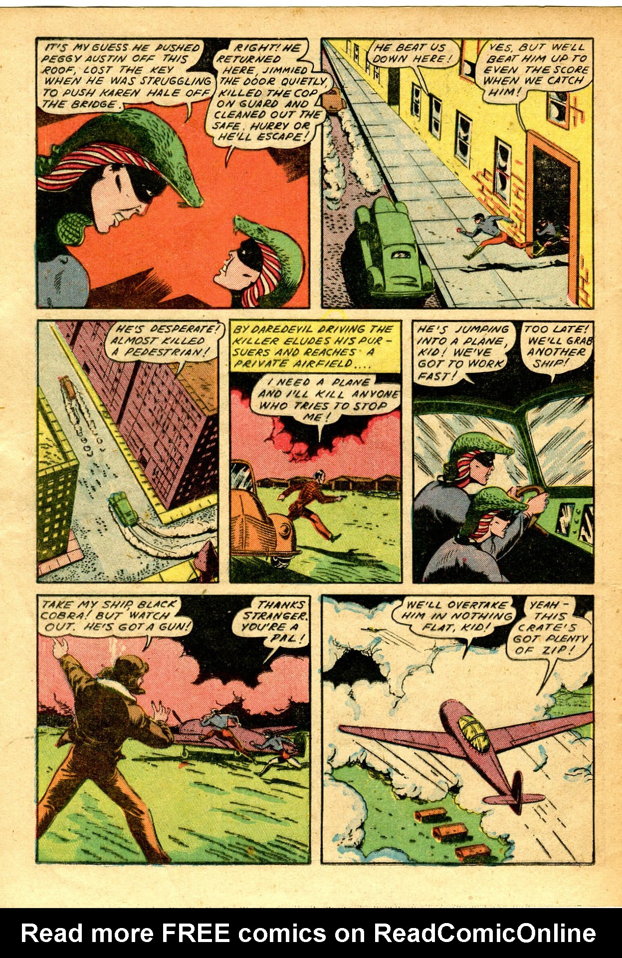 Read online Captain Flight Comics comic -  Issue #8 - 18
