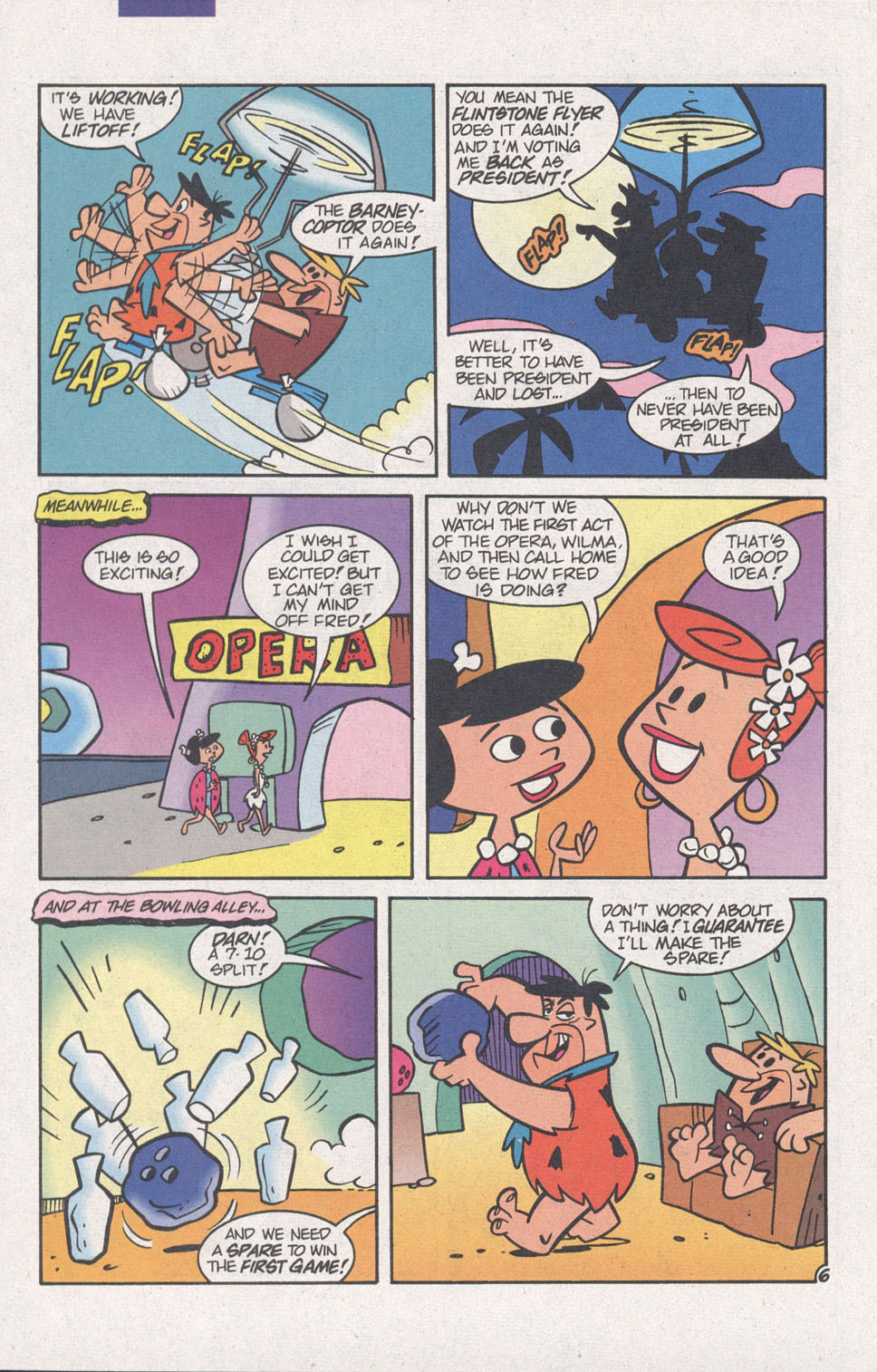 Read online The Flintstones (1995) comic -  Issue #7 - 8