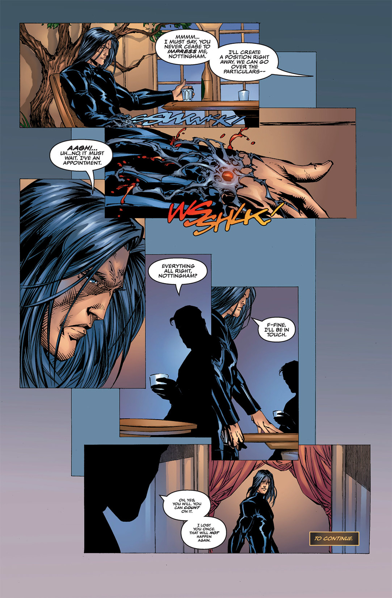 Read online Witchblade (1995) comic -  Issue #21 - 23