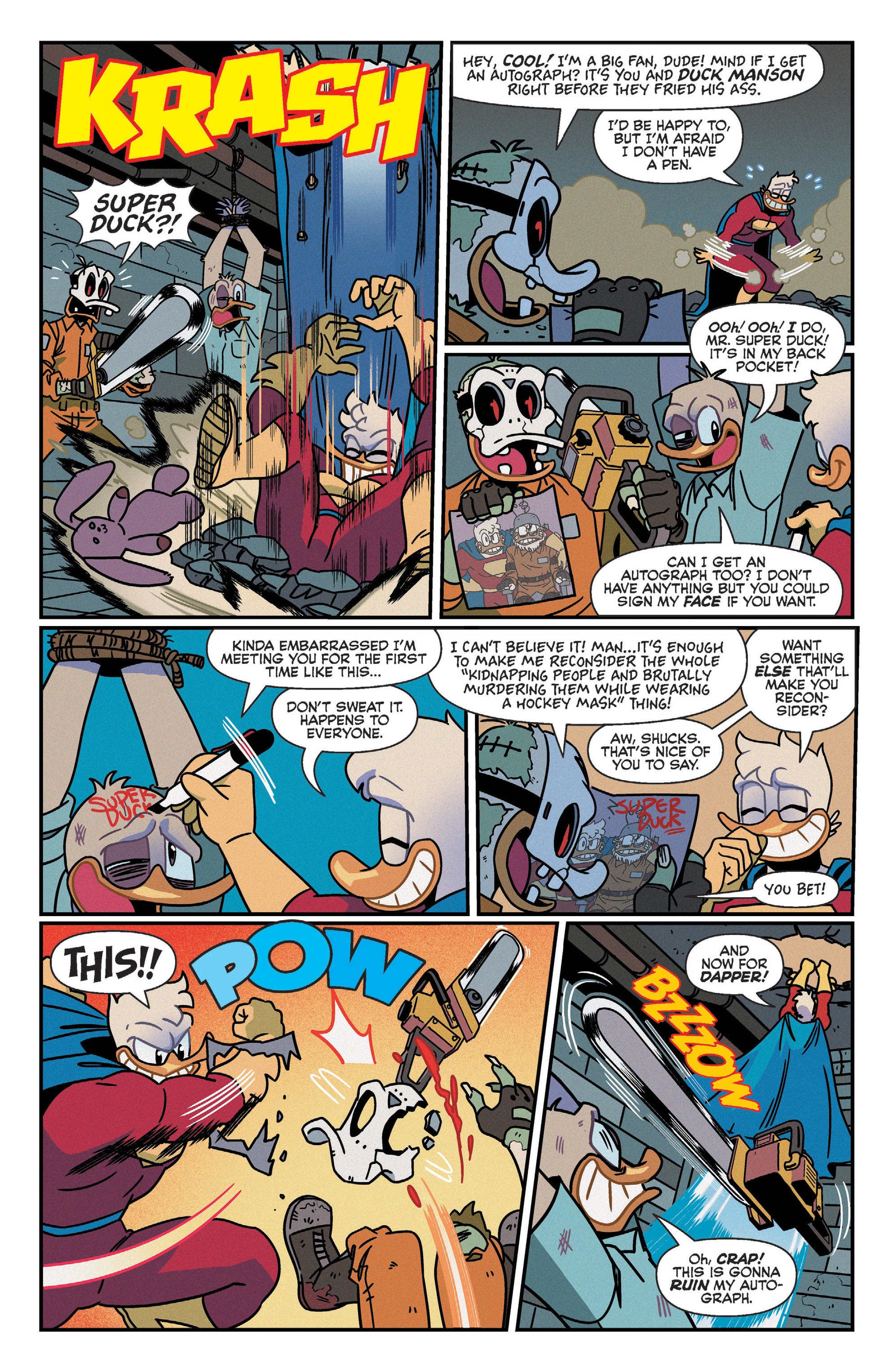 Read online Super Duck comic -  Issue #1 - 6