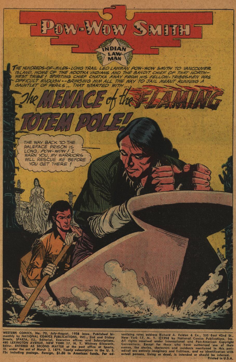Read online Western Comics comic -  Issue #70 - 3