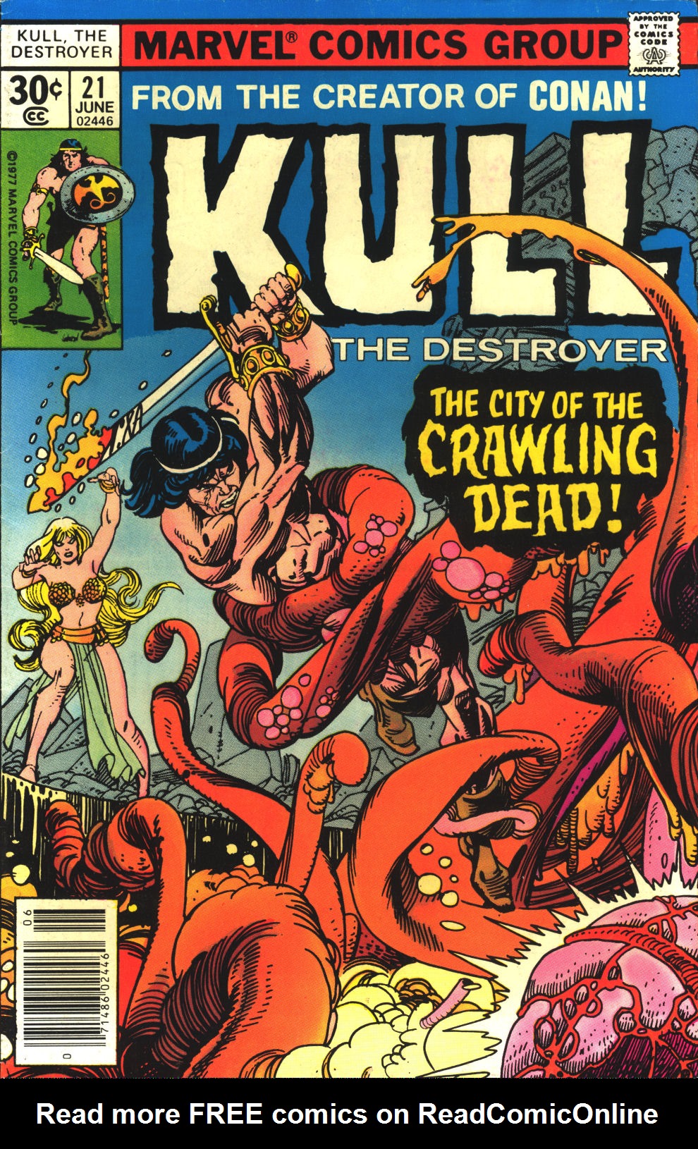 Read online Kull The Destroyer comic -  Issue #21 - 1