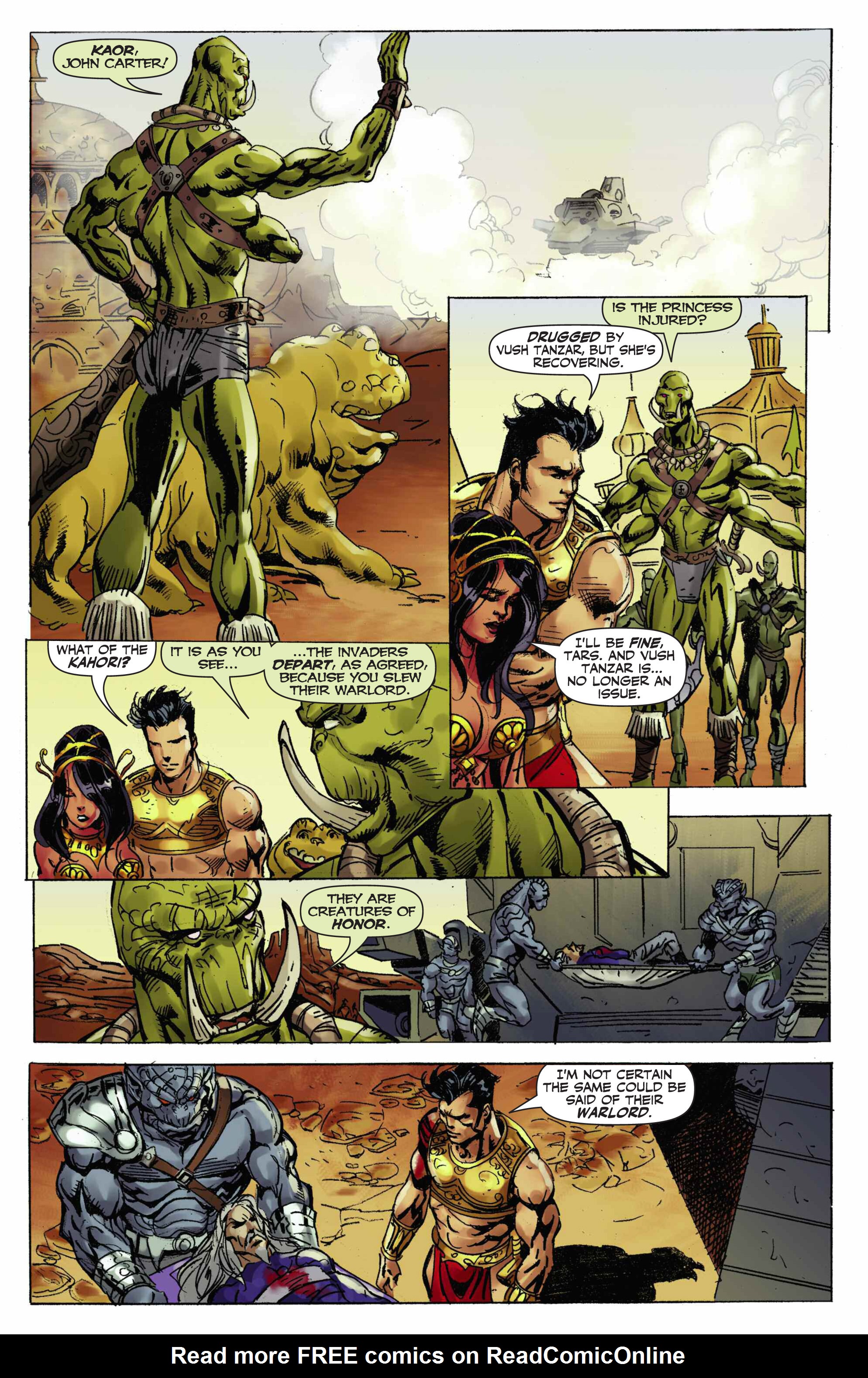 Read online John Carter, Warlord of Mars (2014) comic -  Issue #6 - 23