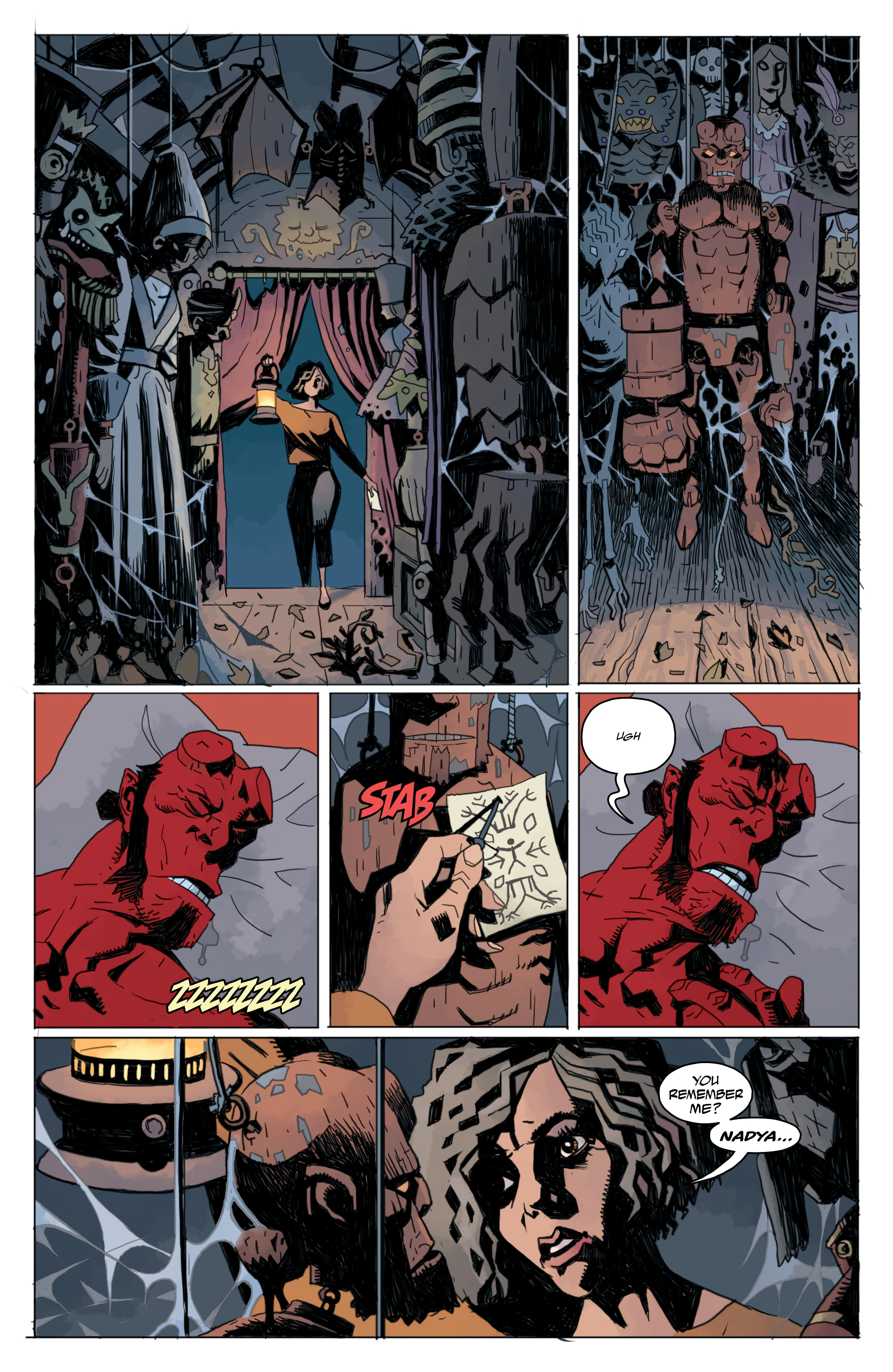 Read online Hellboy and the B.P.R.D.: Her Fatal Hour comic -  Issue # Full - 5