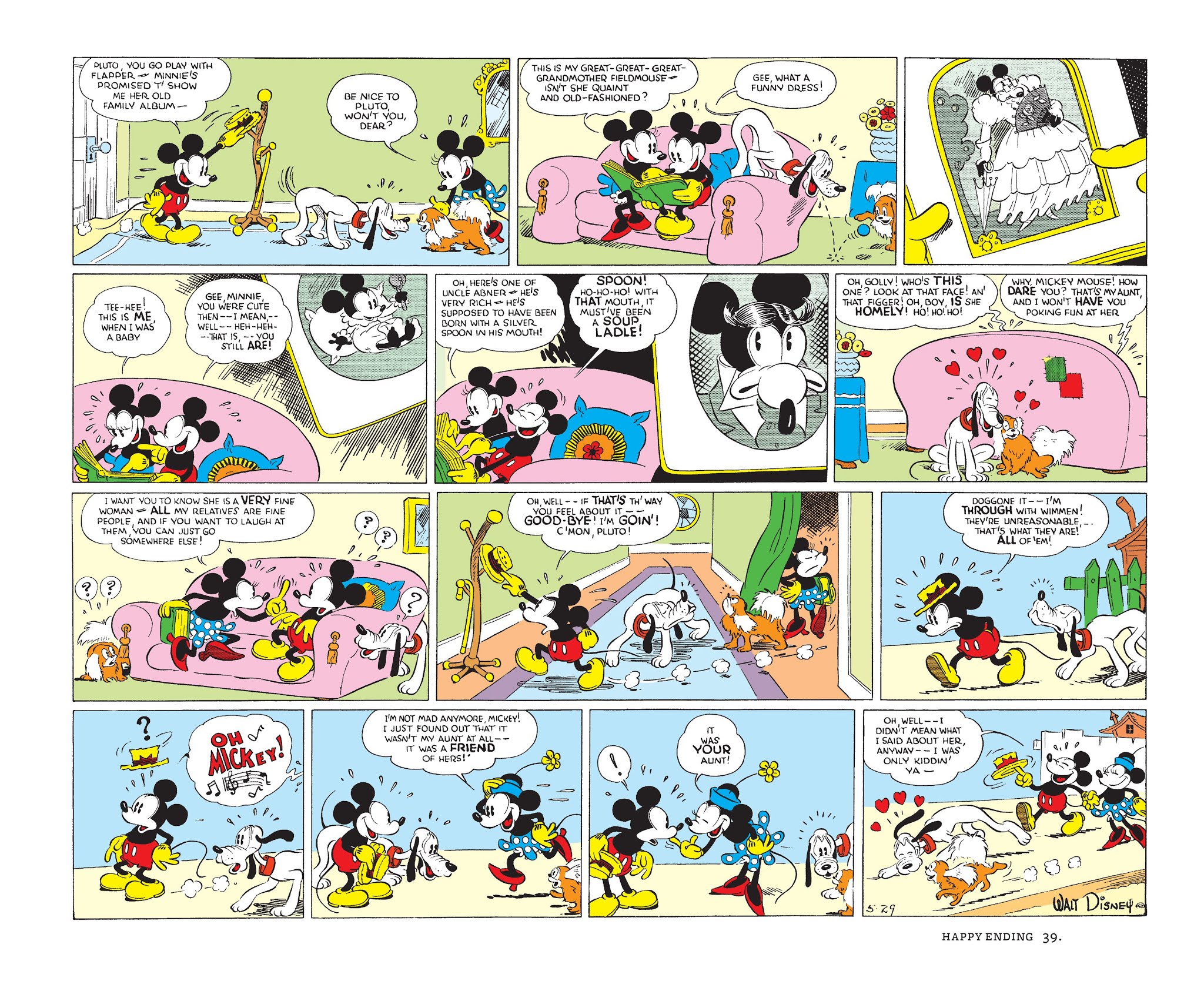 Read online Walt Disney's Mickey Mouse Color Sundays comic -  Issue # TPB 1 (Part 1) - 39