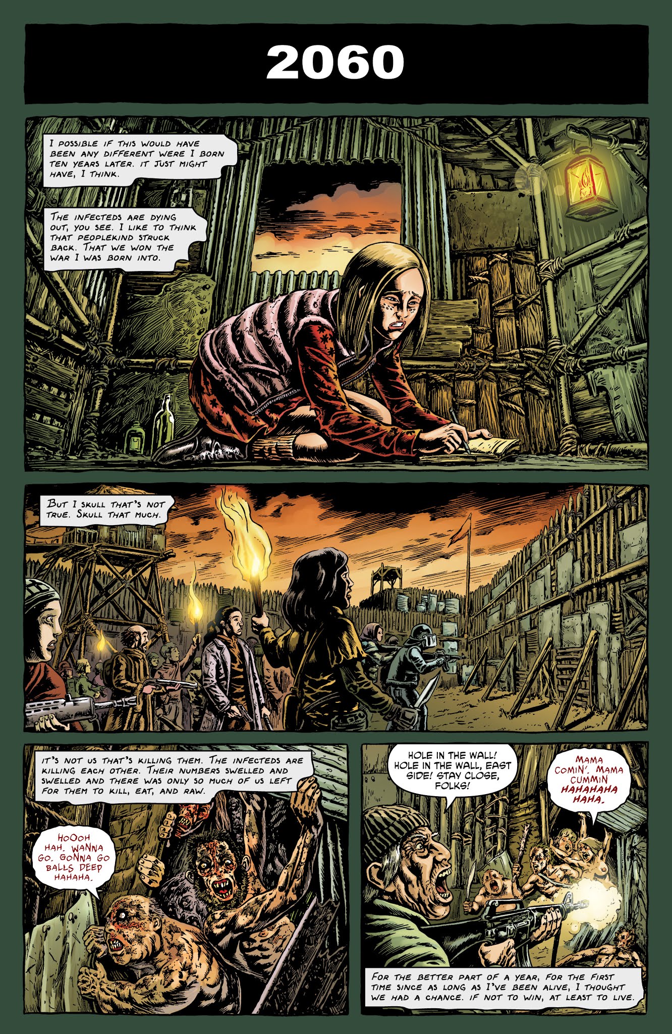 Read online Crossed Plus One Hundred: Mimic comic -  Issue #1 - 29