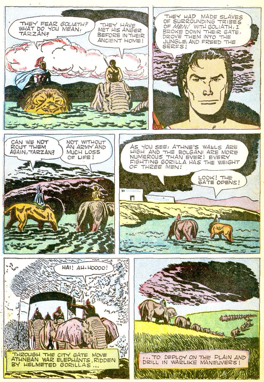 Read online Tarzan (1948) comic -  Issue #52 - 16