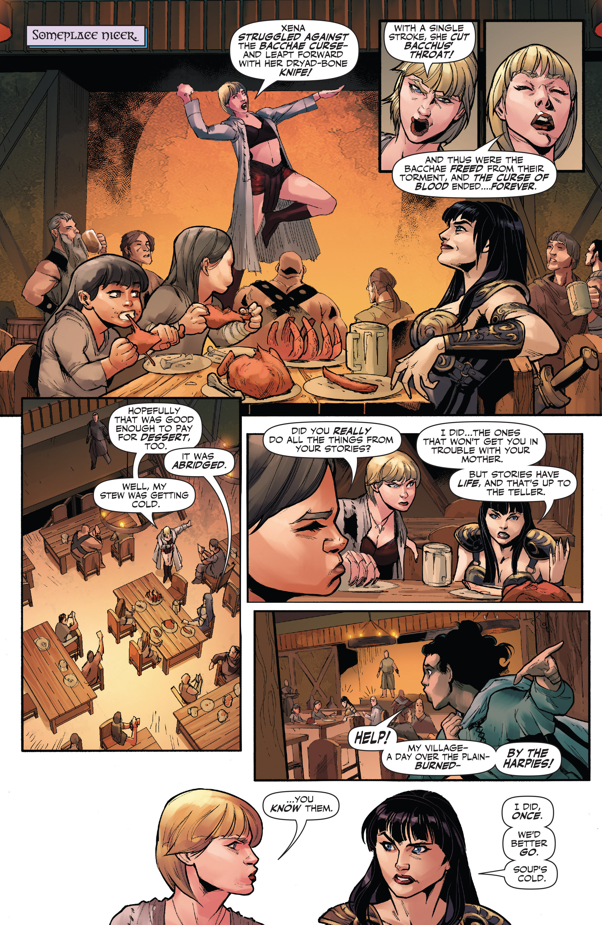 Read online Xena: Warrior Princess (2016) comic -  Issue #1 - 10