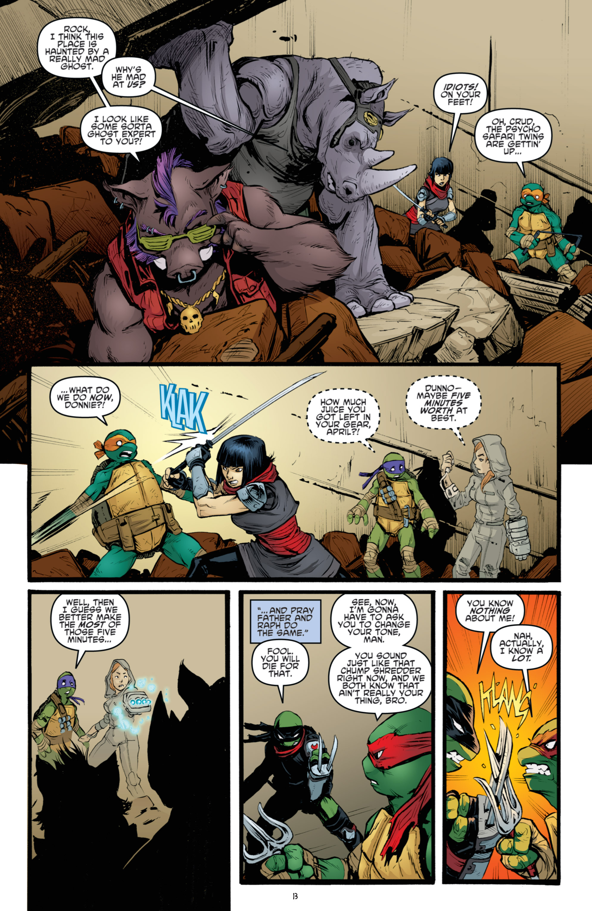 Read online Teenage Mutant Ninja Turtles (2011) comic -  Issue #28 - 18