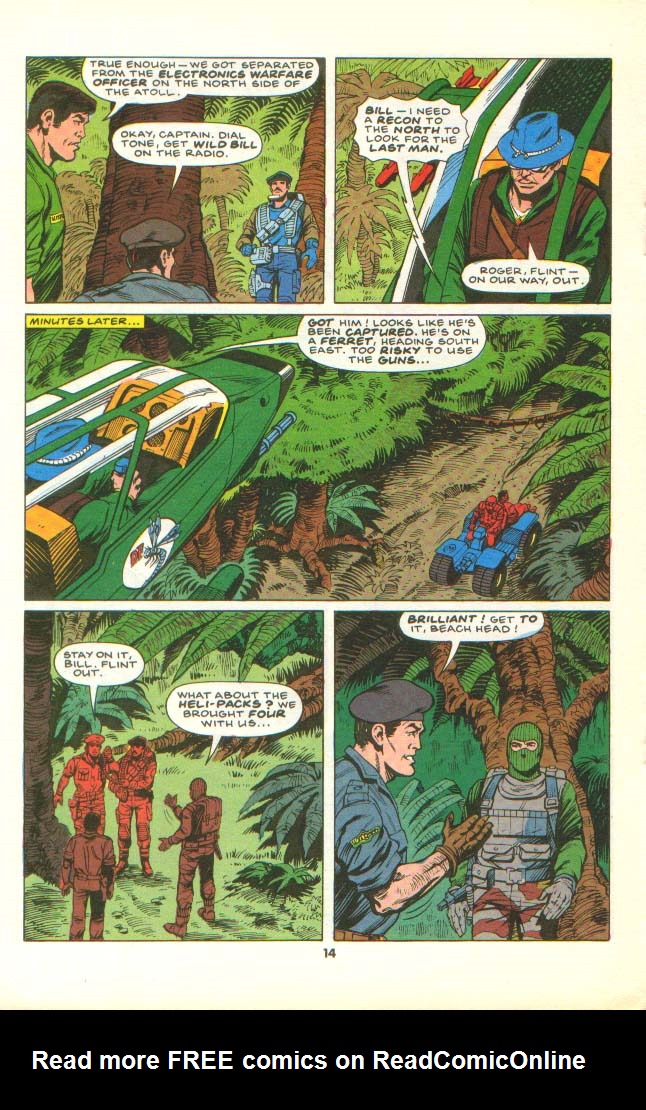 Read online G.I. Joe European Missions comic -  Issue #5 - 13