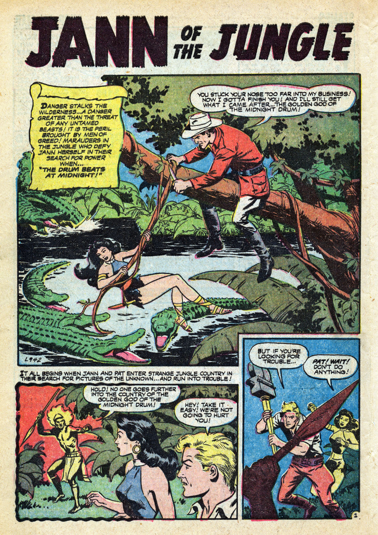 Read online Jann of the Jungle comic -  Issue #17 - 28