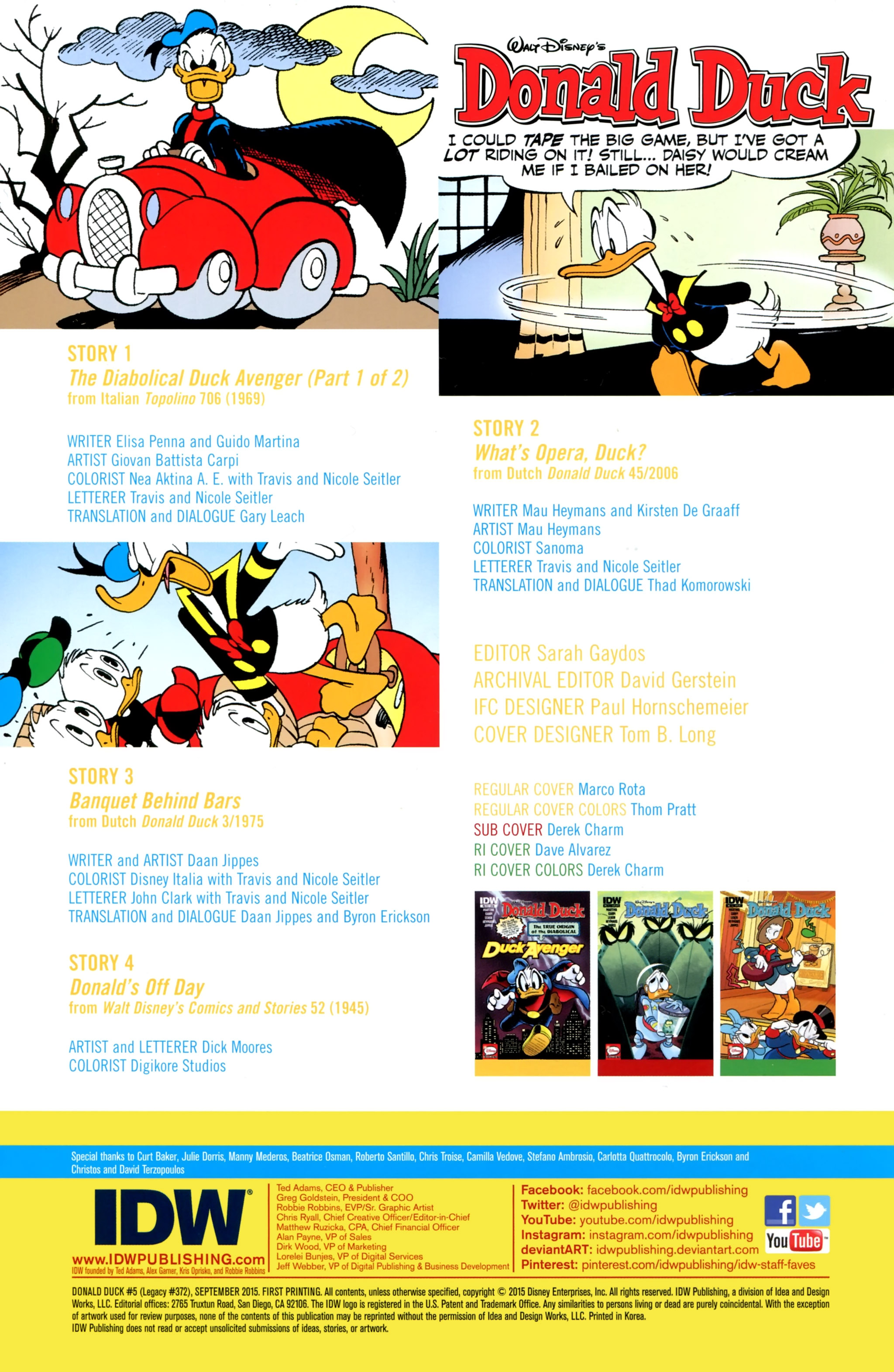 Read online Donald Duck (2015) comic -  Issue #5 - 2