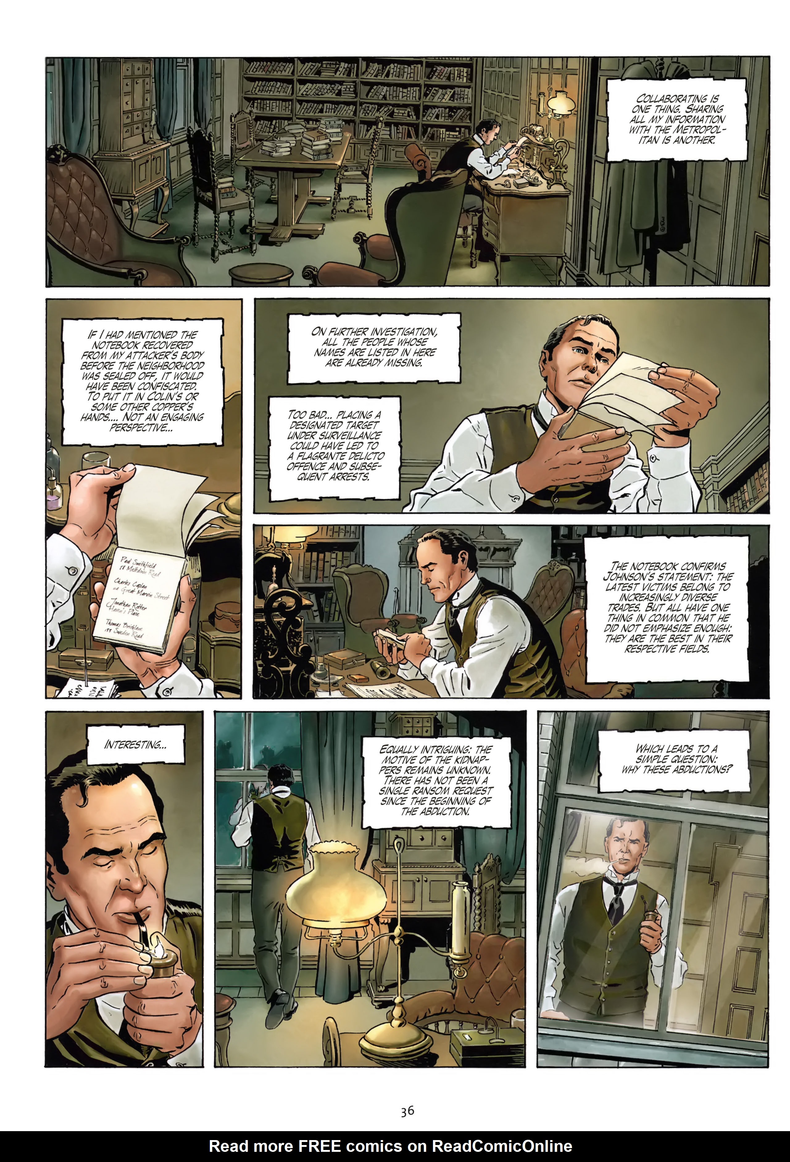 Read online Sherlock Holmes: Crime Alleys comic -  Issue # TPB 1 - 37