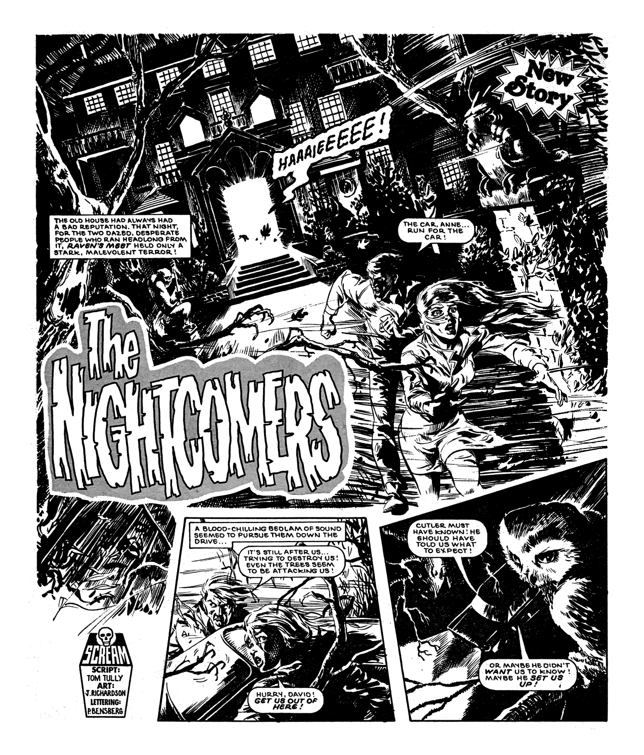 Read online Scream! (1984) comic -  Issue #7 - 4
