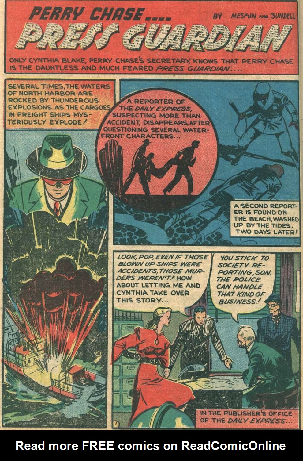 Read online Pep Comics comic -  Issue #8 - 22