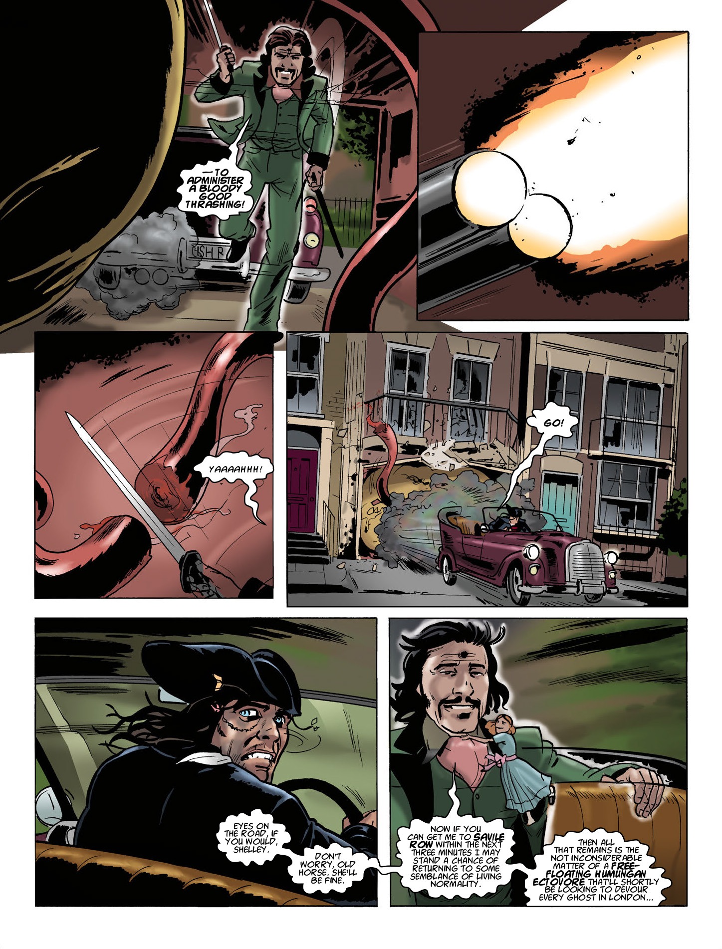 Read online Dandridge: Return of the Chap comic -  Issue # TPB - 26