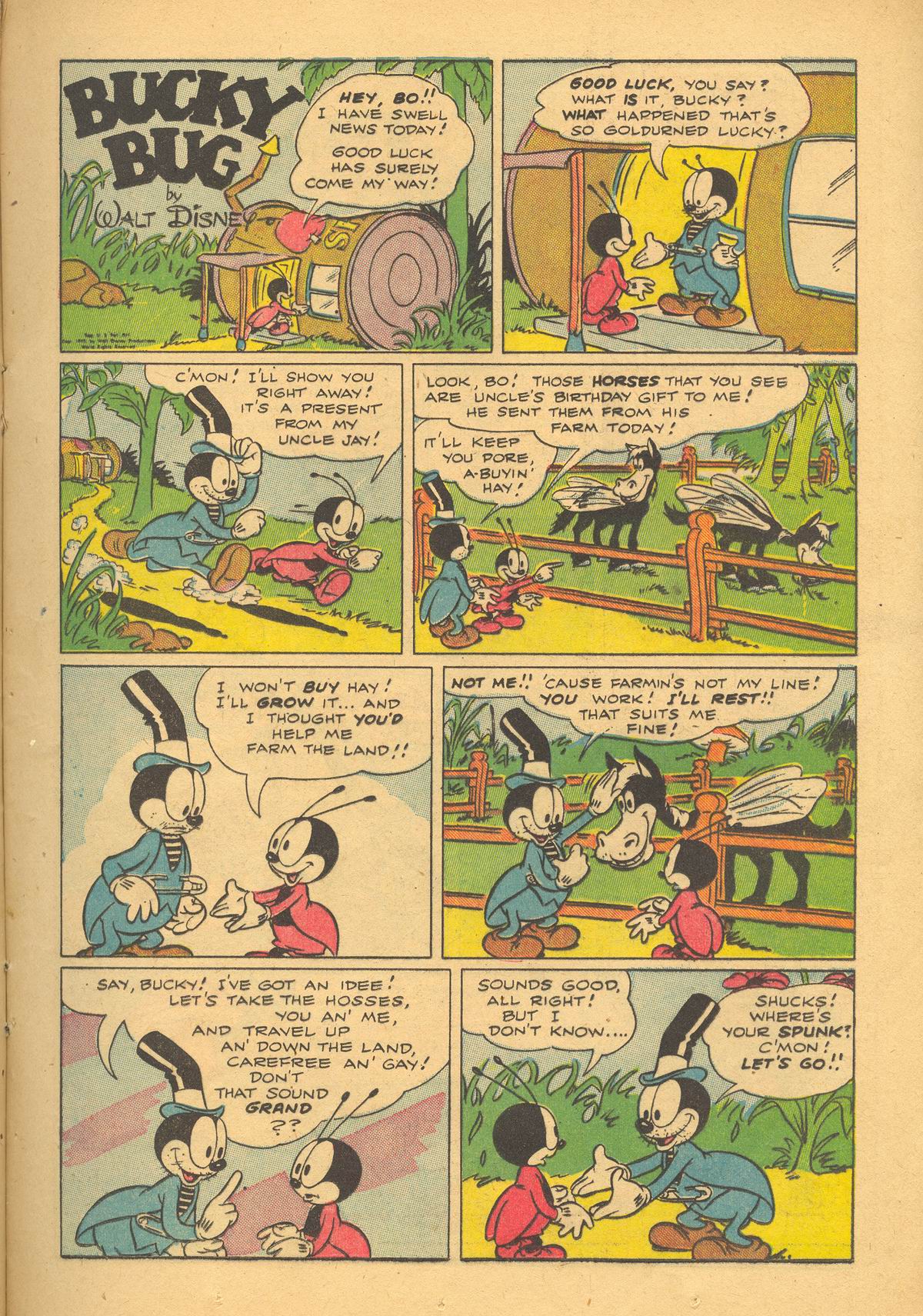 Read online Walt Disney's Comics and Stories comic -  Issue #60 - 13