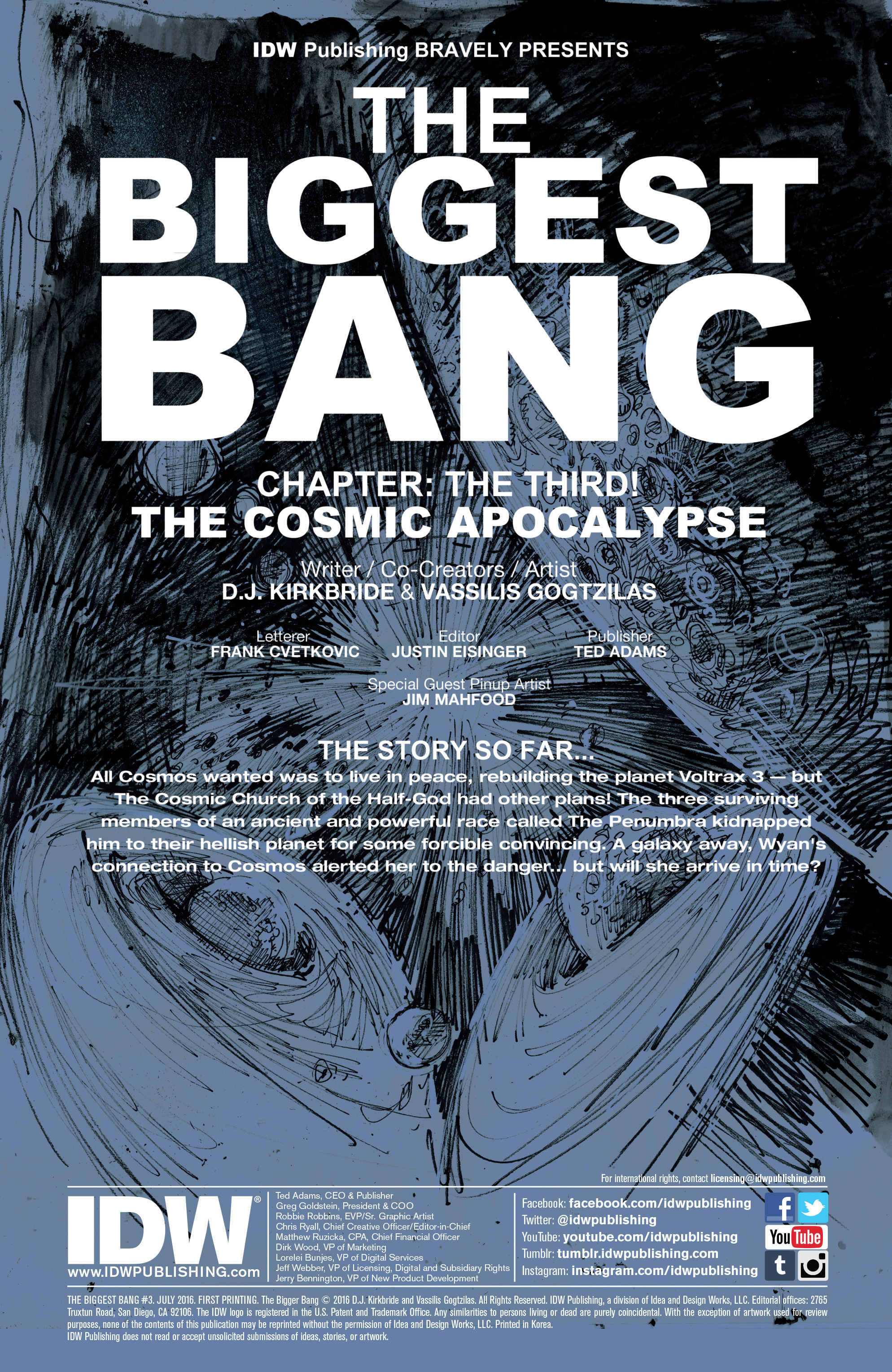 Read online The Biggest Bang (2016) comic -  Issue #3 - 2