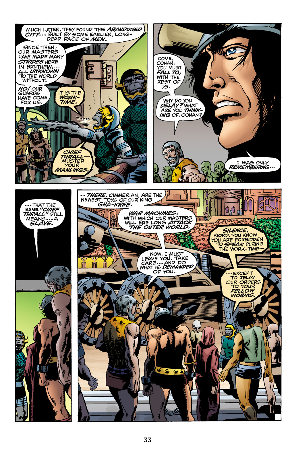 Read online The Chronicles of Conan comic -  Issue # TPB 1 (Part 1) - 34